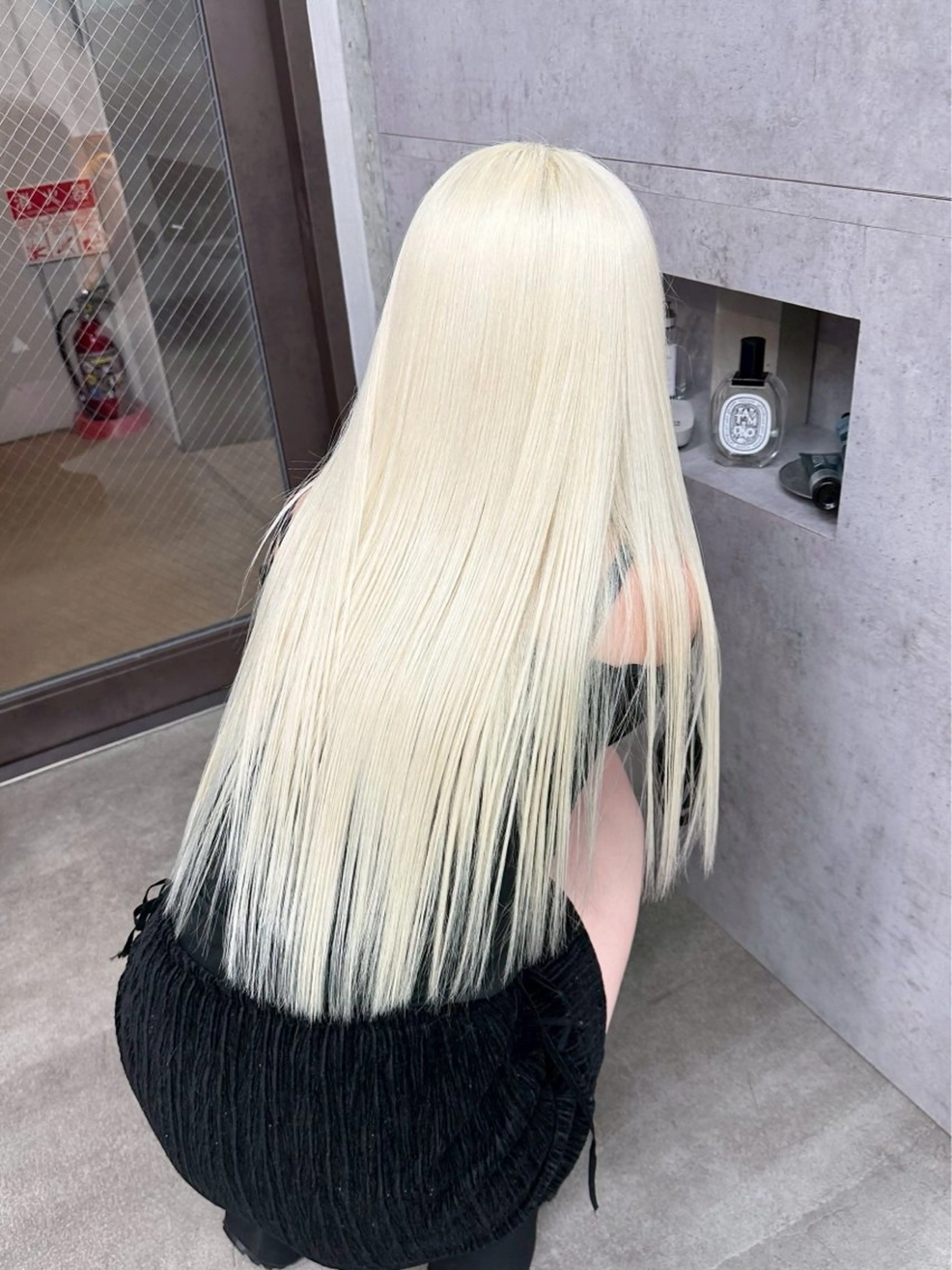 ロング ヘアカラー トリートメント ✨ブリーチカラー/ 艶髪suzu🪽🤎のヘアスタイル