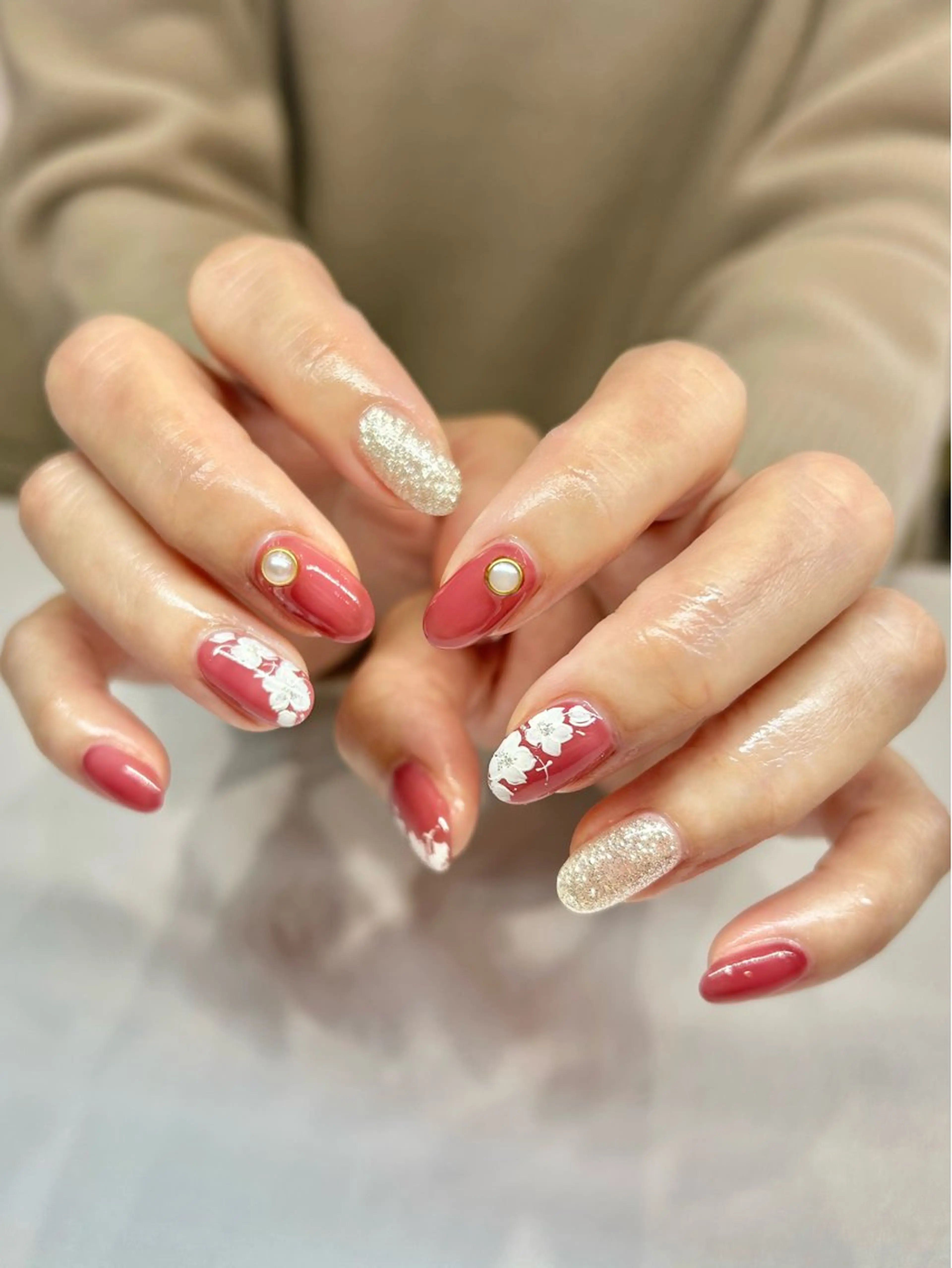 ミディアム ハンドネイル welina Miyukiのネイルデザイン