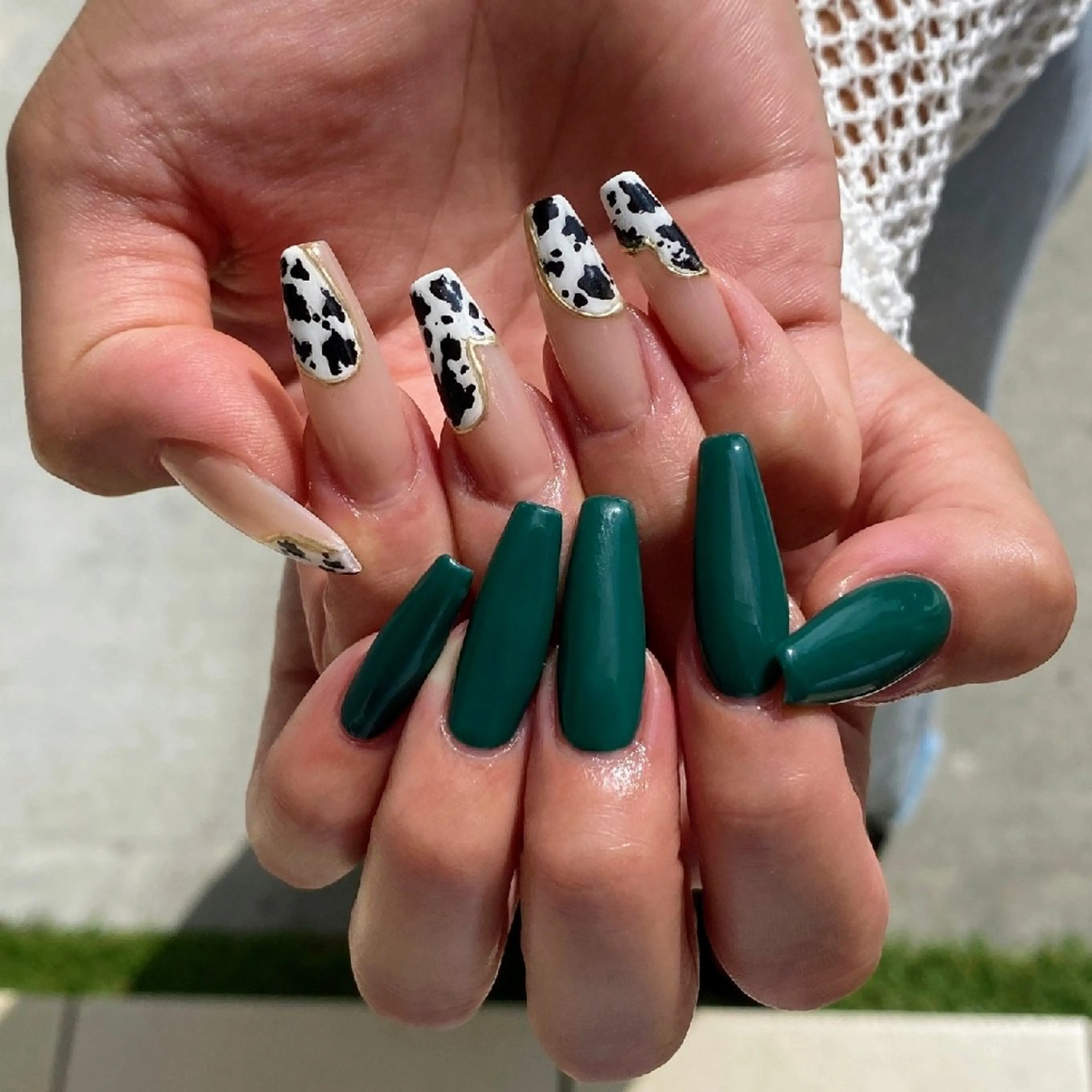 ネイル 長さ出し 持ち込み Miley nailのネイルデザイン