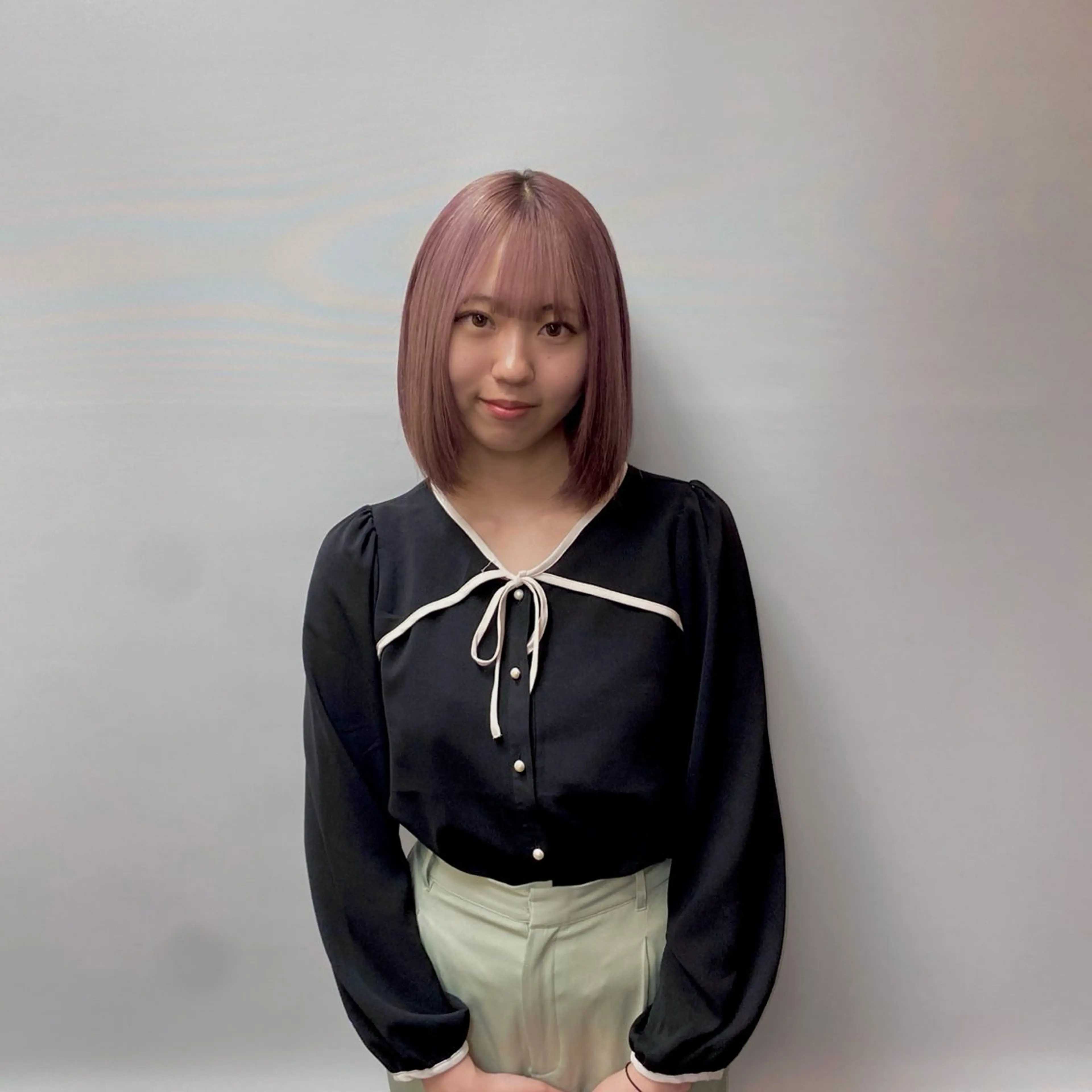 ショート カラー ヘアカラー 寺島 希乃佳のヘアスタイル