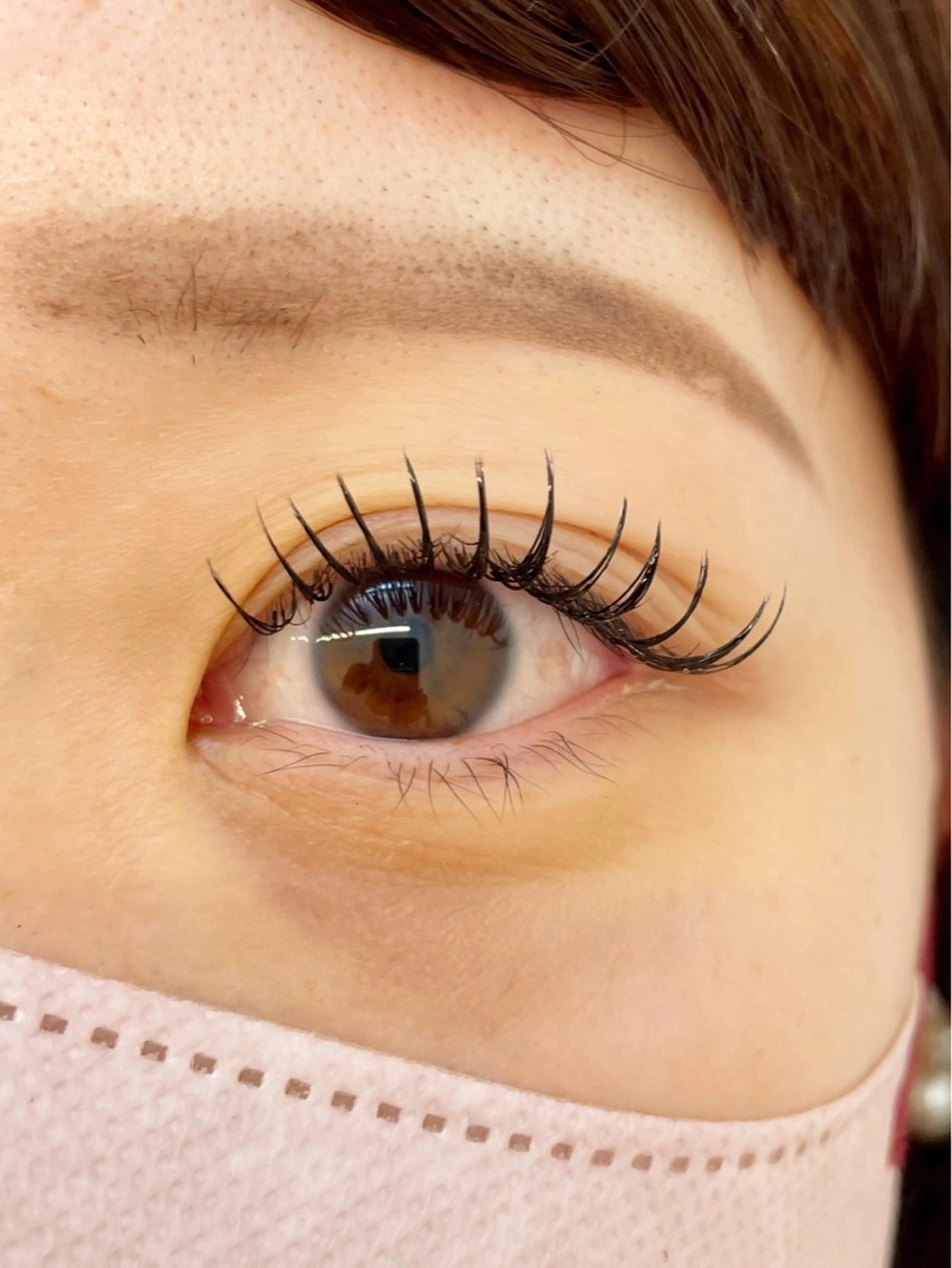 マツエク・マツパ 夏目 汐梨のマツエク・マツパデザイン