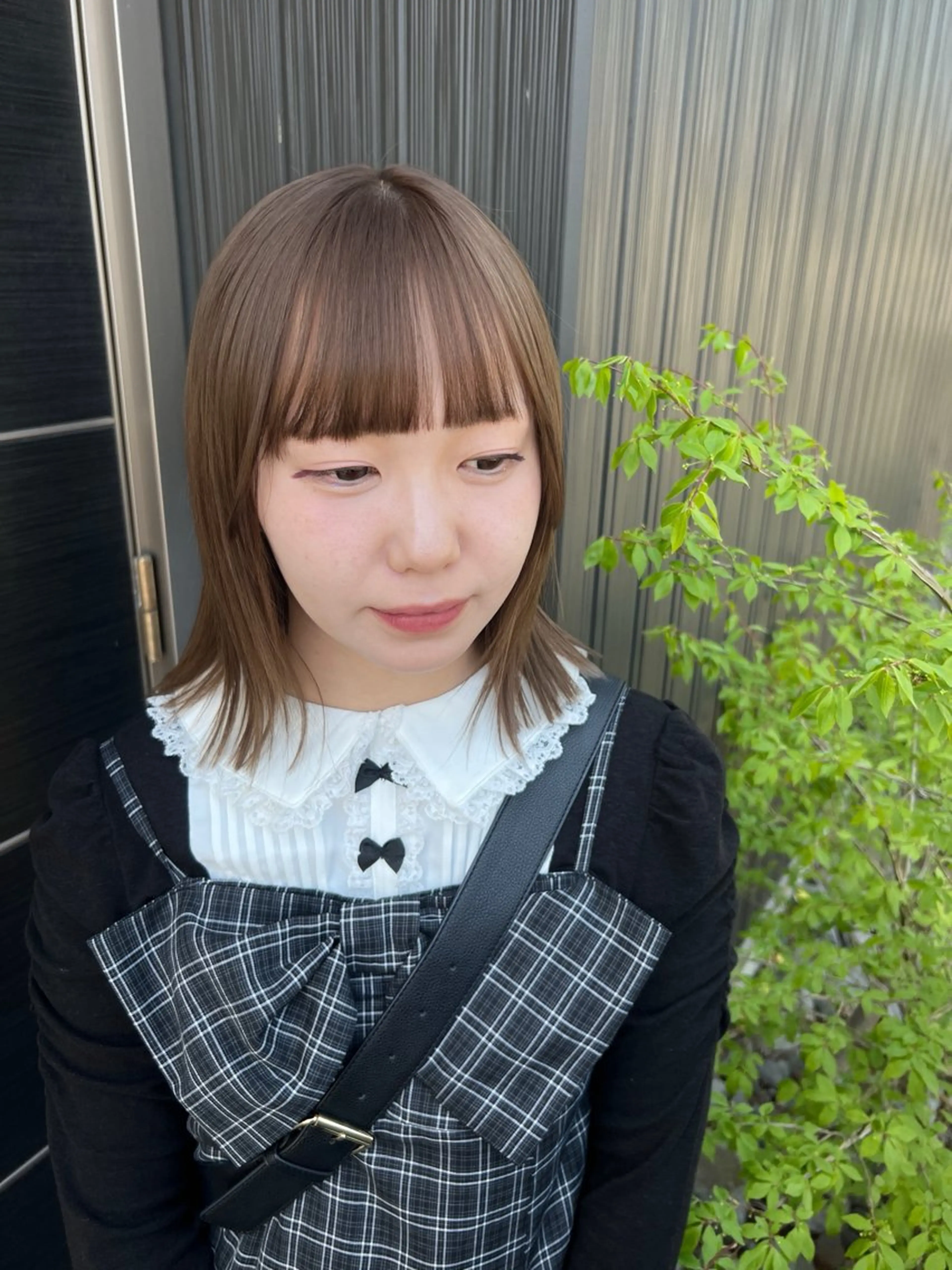 ミディアム ヘアカラー トリートメント 宮城 萌のヘアスタイル