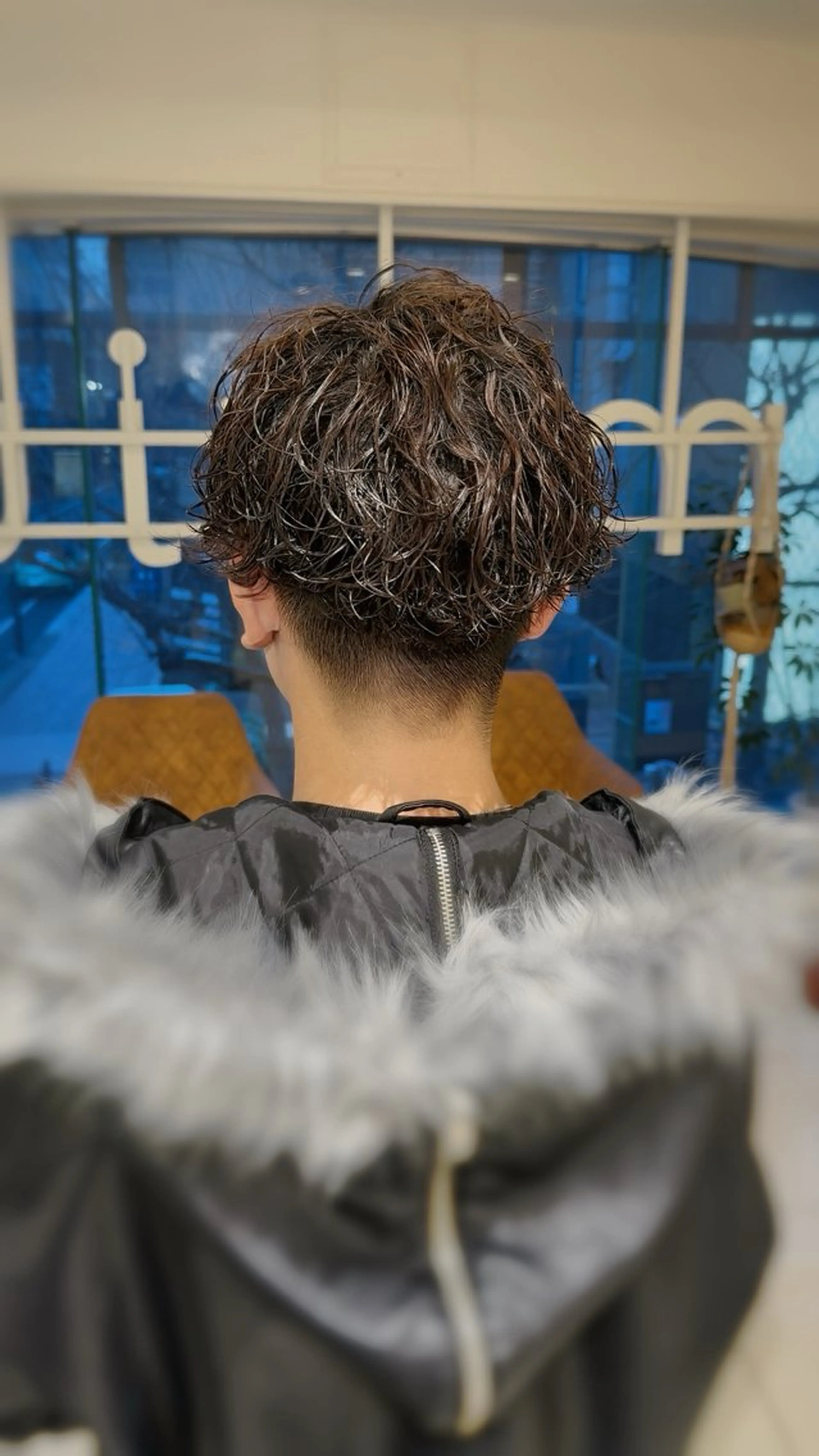 メンズ カット パーマ メンズ縮毛矯正 ブリーチカラー/まやのヘアスタイル