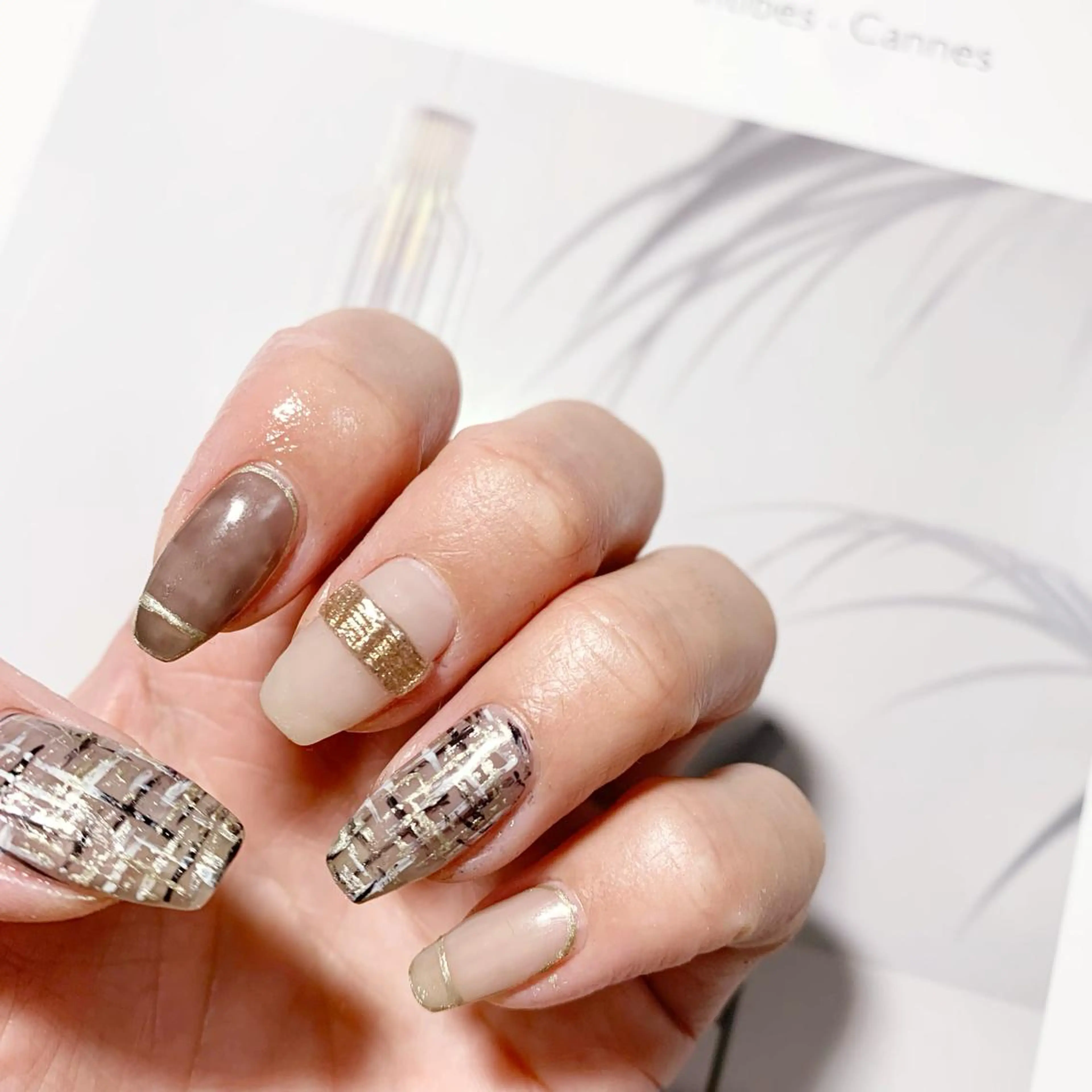 ネイル アートネイル 持ち込み m.select nailのネイルデザイン