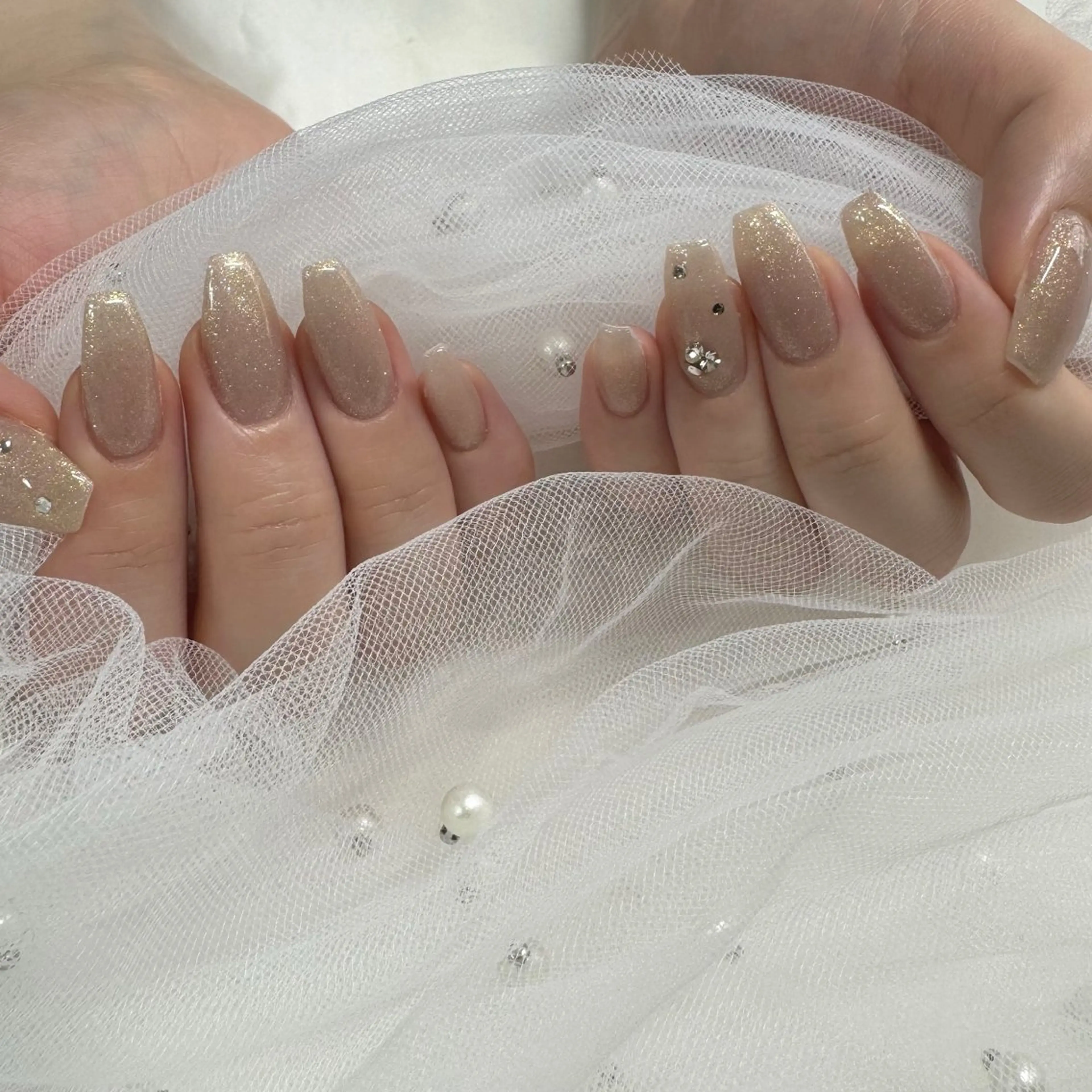 ネイル ジェルネイル シンプルネイル 東 千夏のネイルデザイン