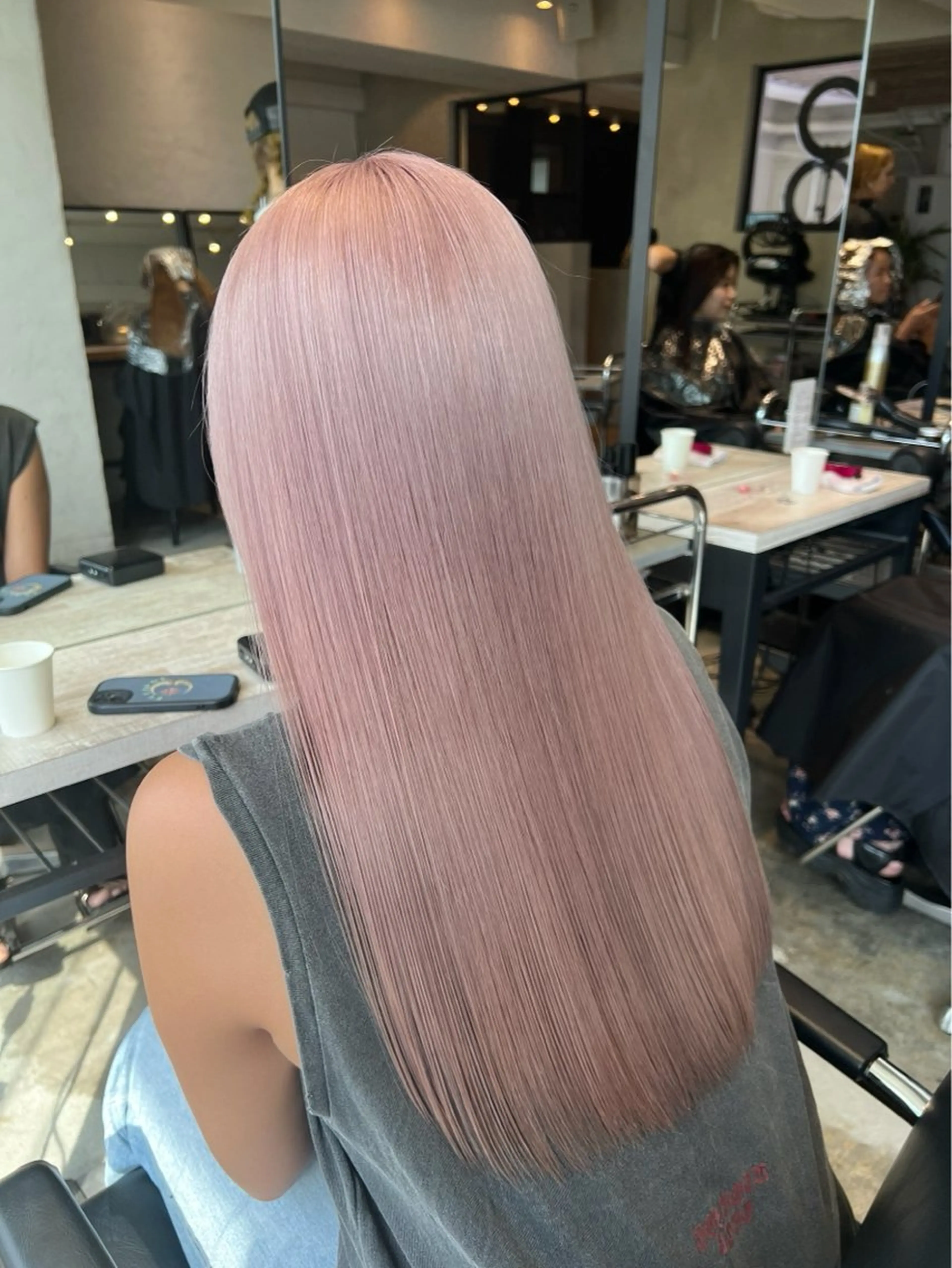 ロング カラー ヘアカラー トリートメント ブリーチ大好き美容師 /タイガ🐯のヘアスタイル