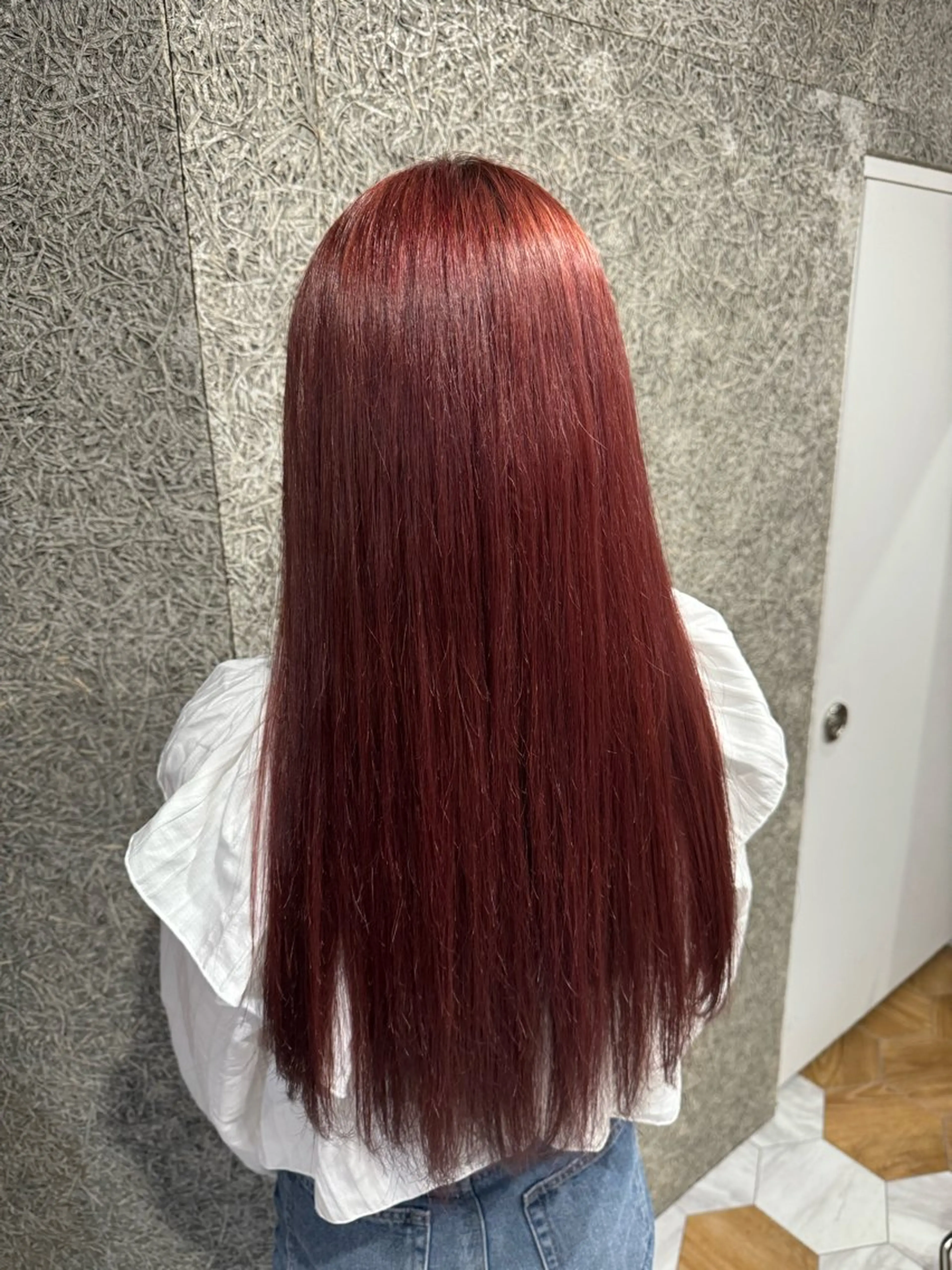 ロング ヘアカラー トリートメント 🌙米谷 拓海のヘアスタイル