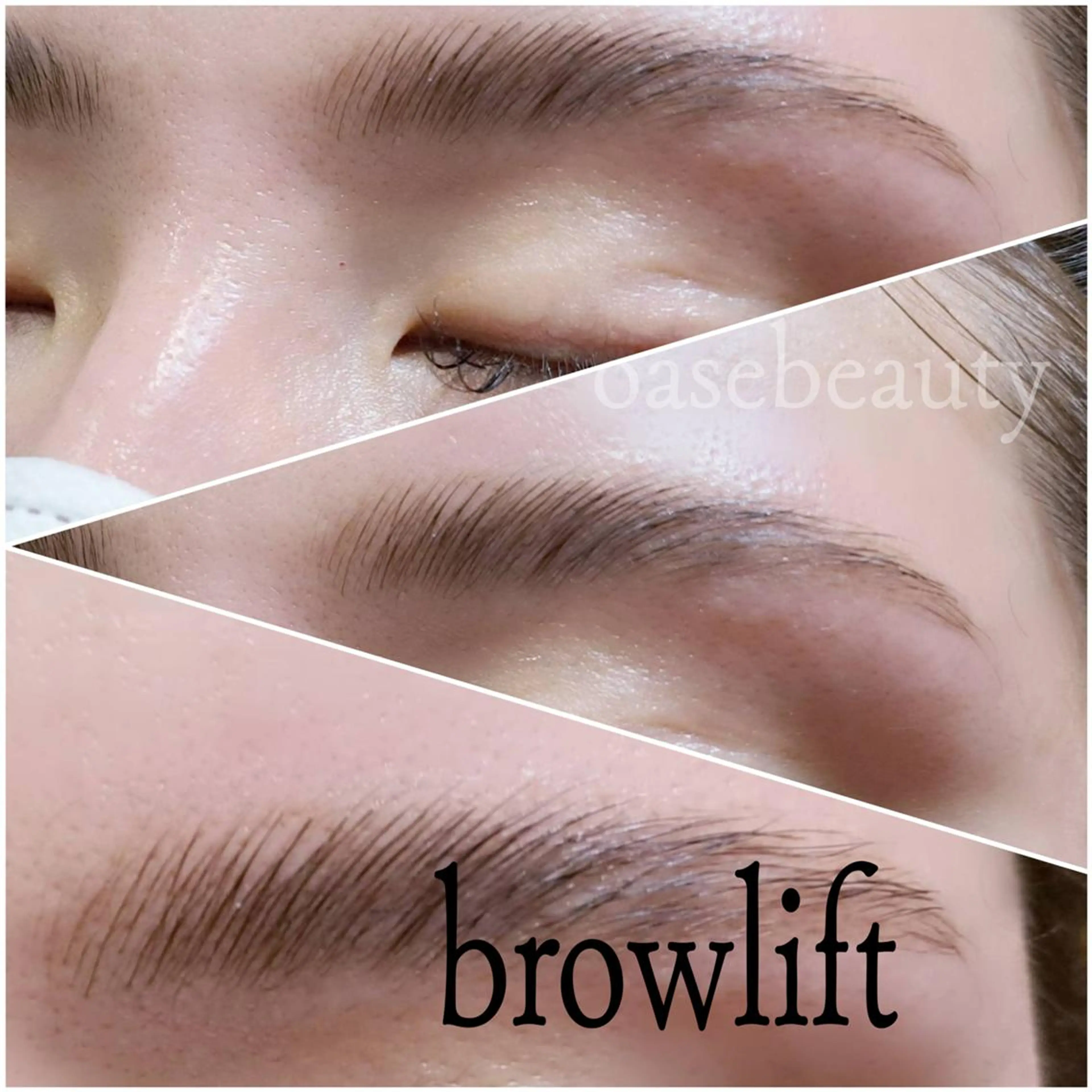 ★【アイブロウ】眉毛リフトパーマ！　練習モデル様の写真