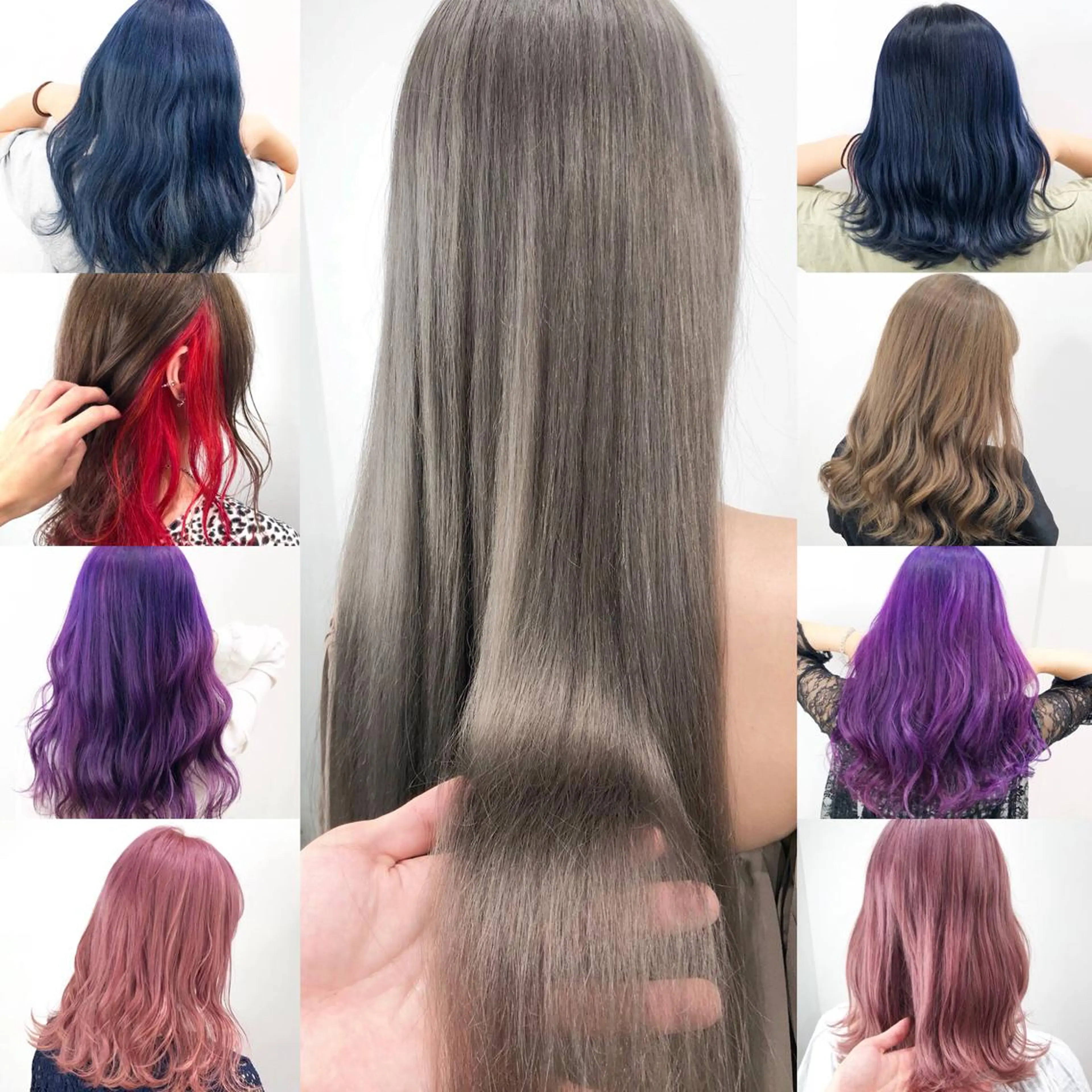 セミロング カラー 🌙HIZUKI🌙 ハイトーン 艶髪のヘアスタイル