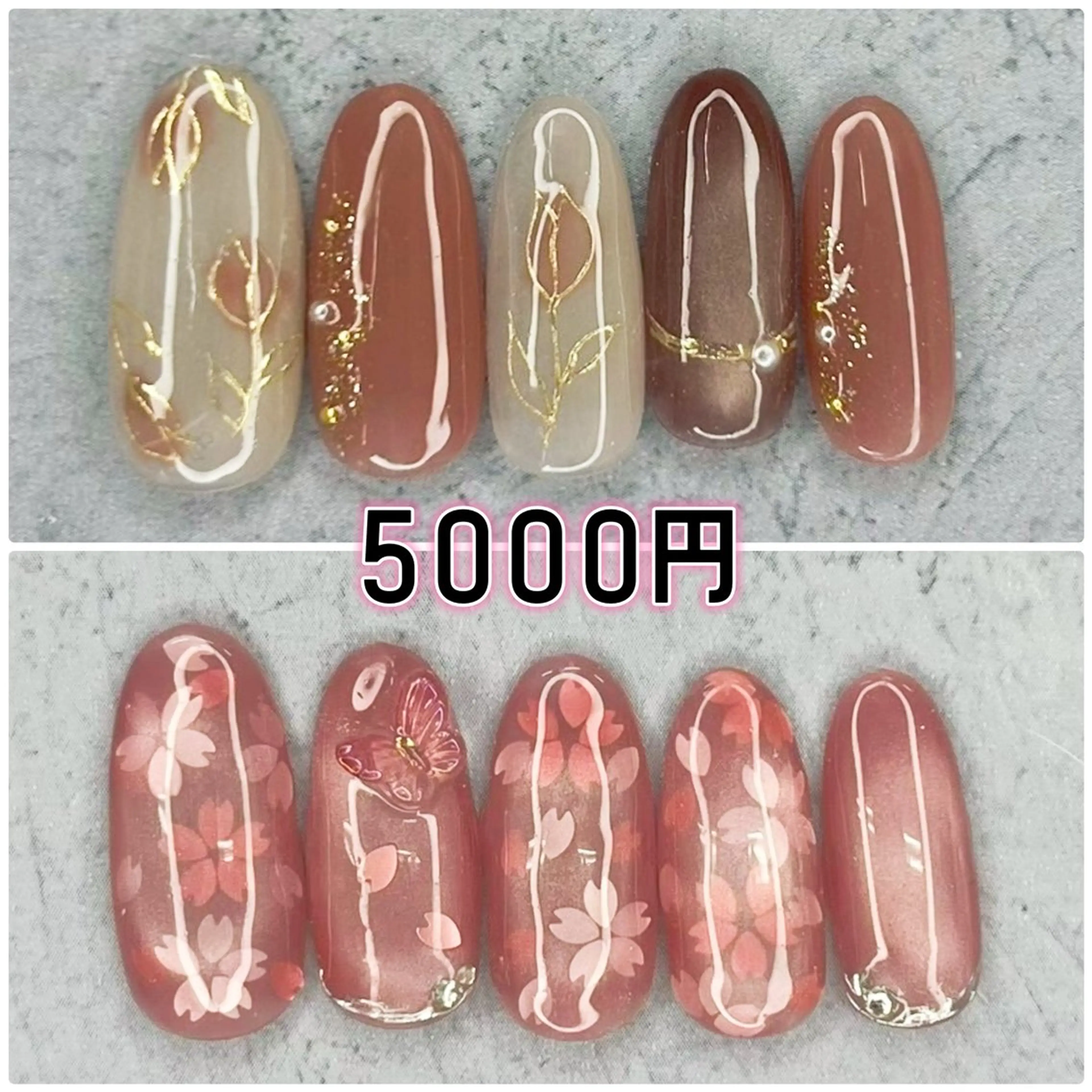 ネイル ハンドネイル Milana 山元のネイルデザイン