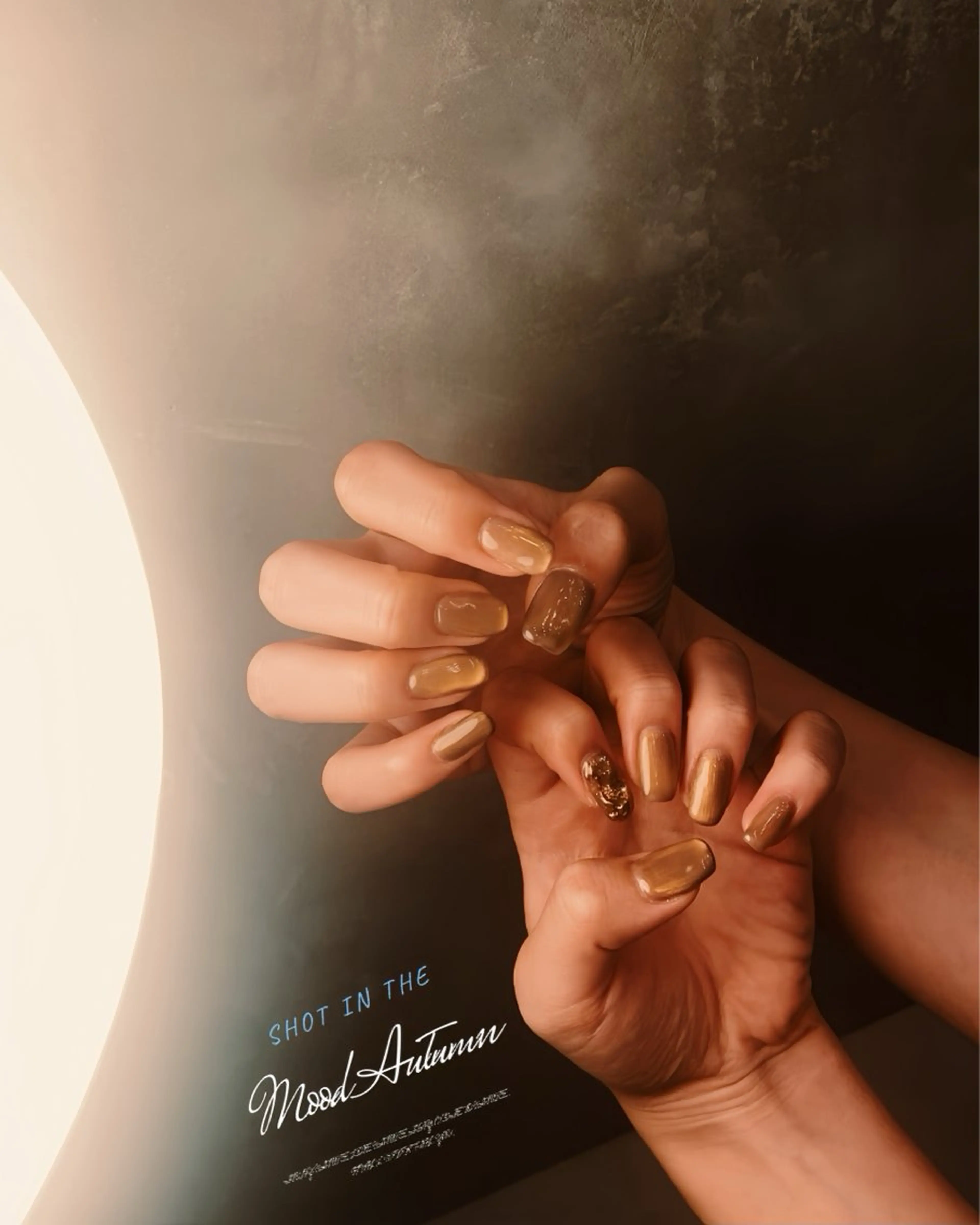 ネイル ミラーネイル free hug Hiromiのネイルデザイン