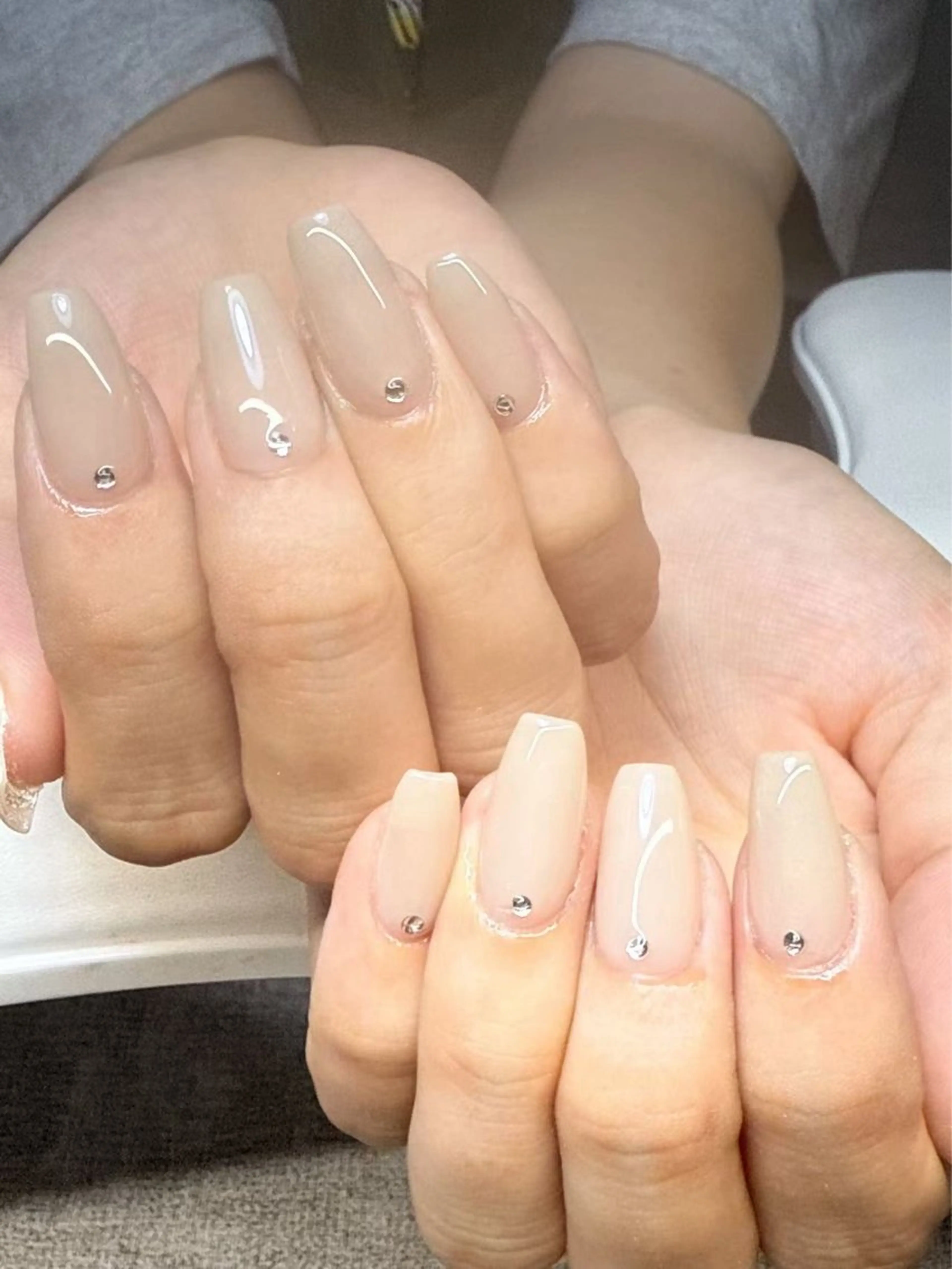 ネイル アートネイル チークネイル 長さ出し マグネットネイル 持ち込み ハンドネイル 長出し専門店🎀 HARO💕Nailのネイルデザイン