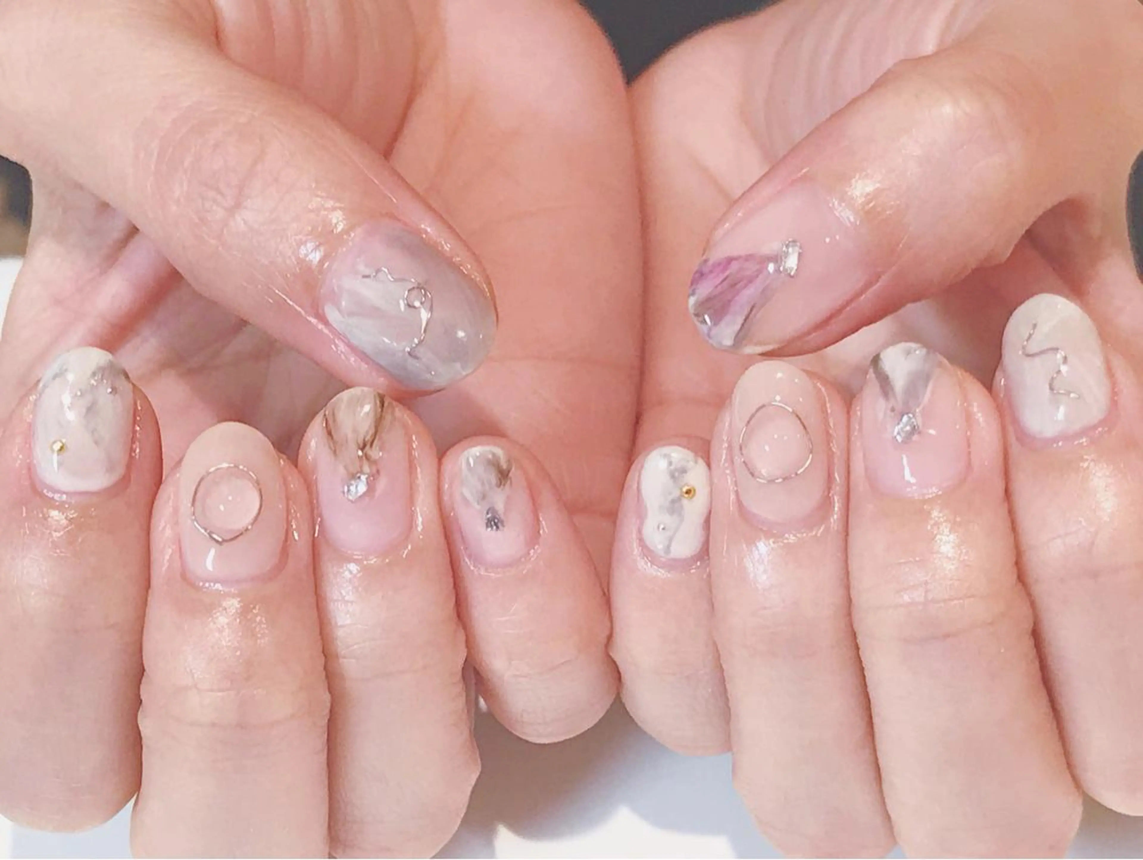 ネイル ハンドネイル もとまつ さちこのネイルデザイン