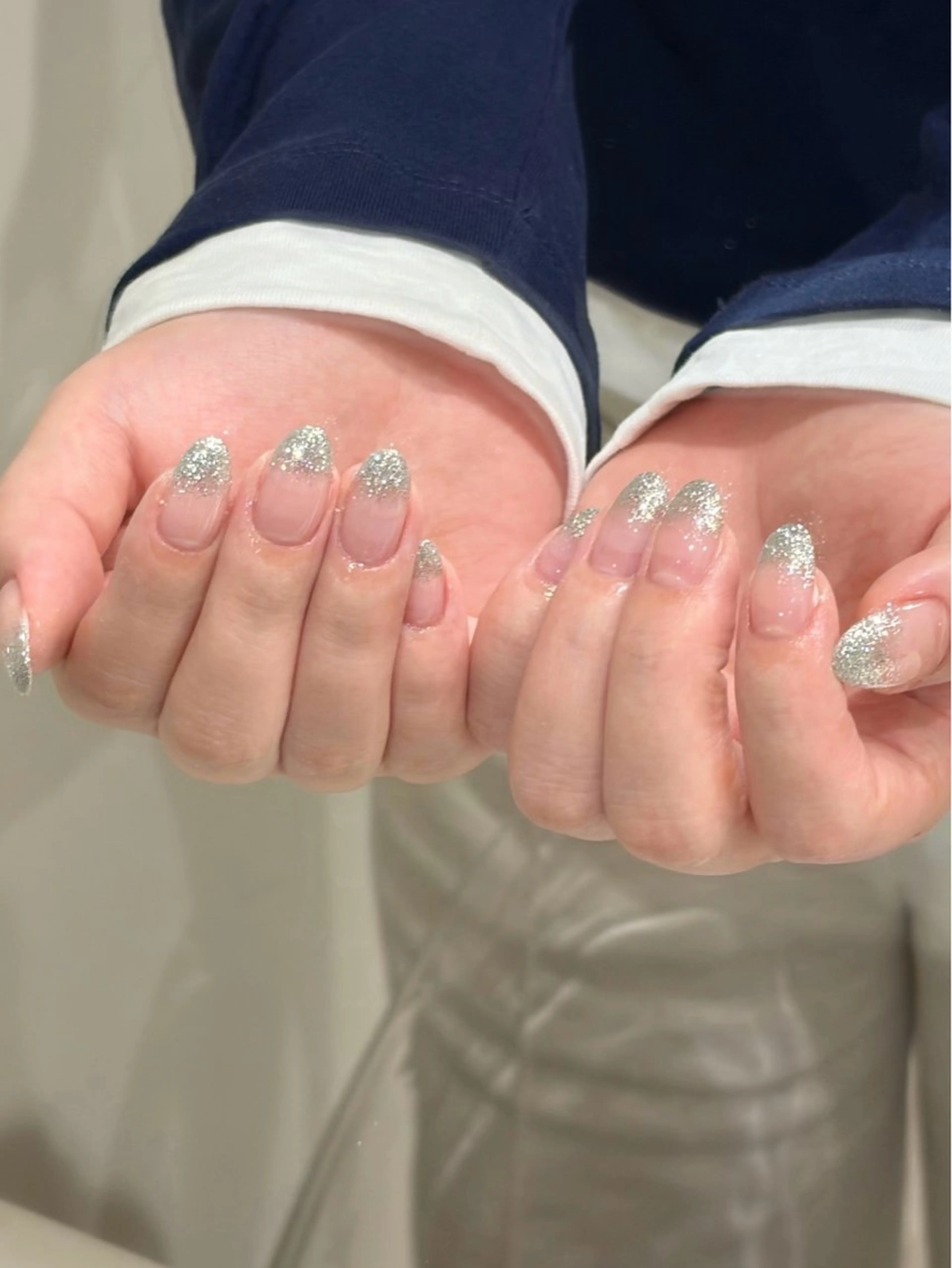 ★オフなしラメグラデーションの写真