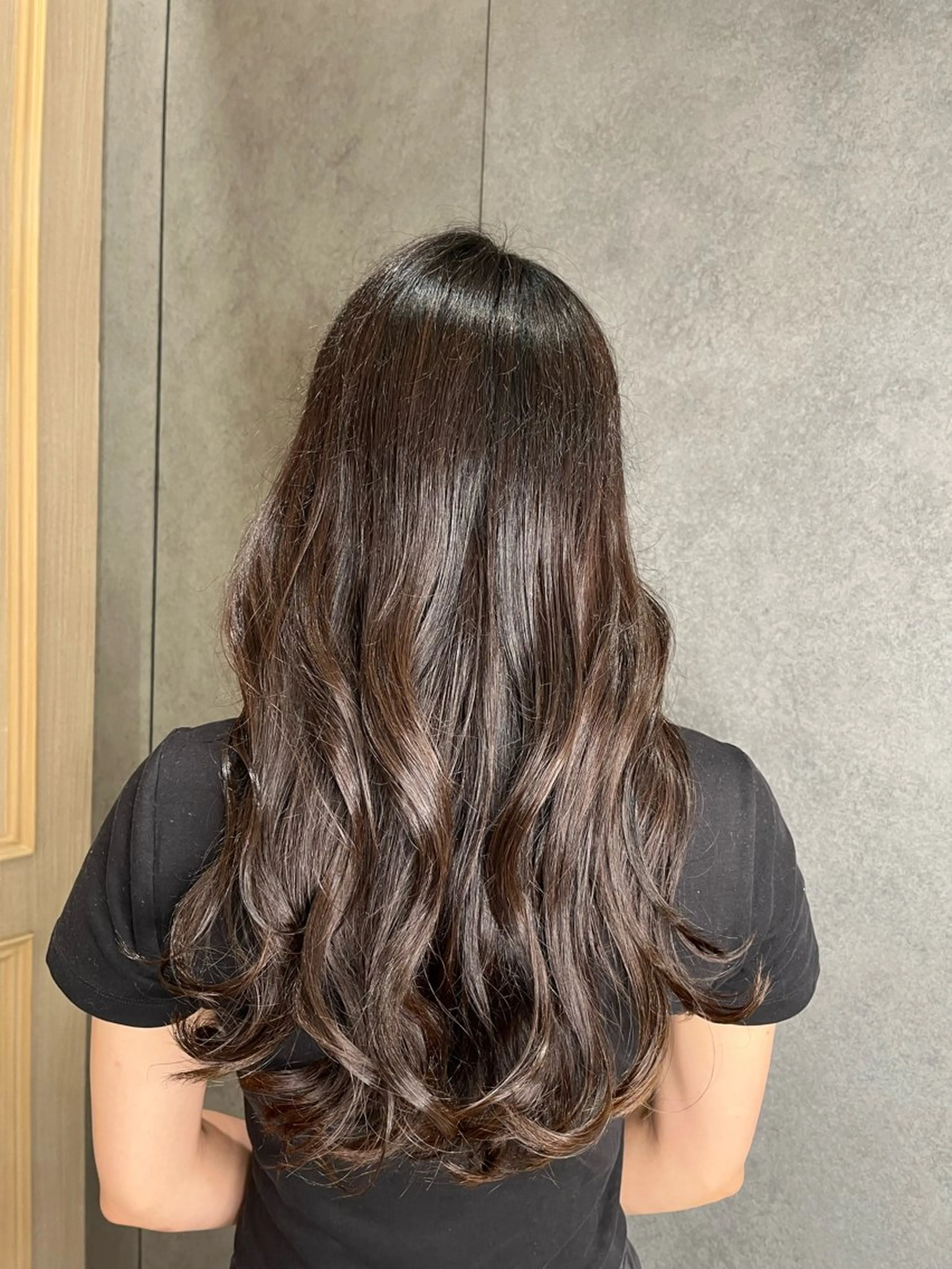 ロング カラー 名駅/大人韓国ヘア 艶カラー/Rihoのヘアスタイル