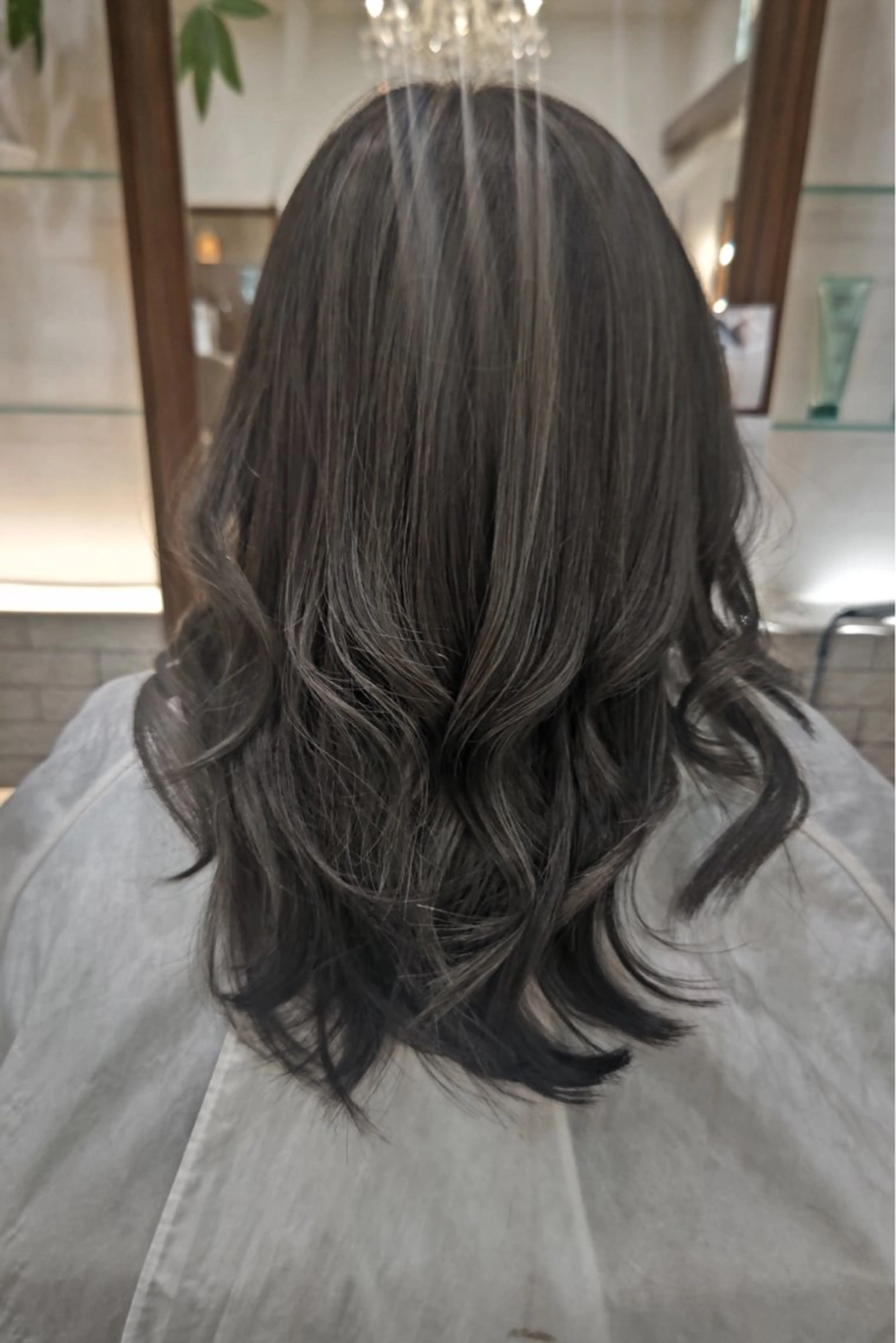 ミディアム カラー 髪質改善⭐️⭐️⭐️ コワフェルドエクセルのヘアスタイル