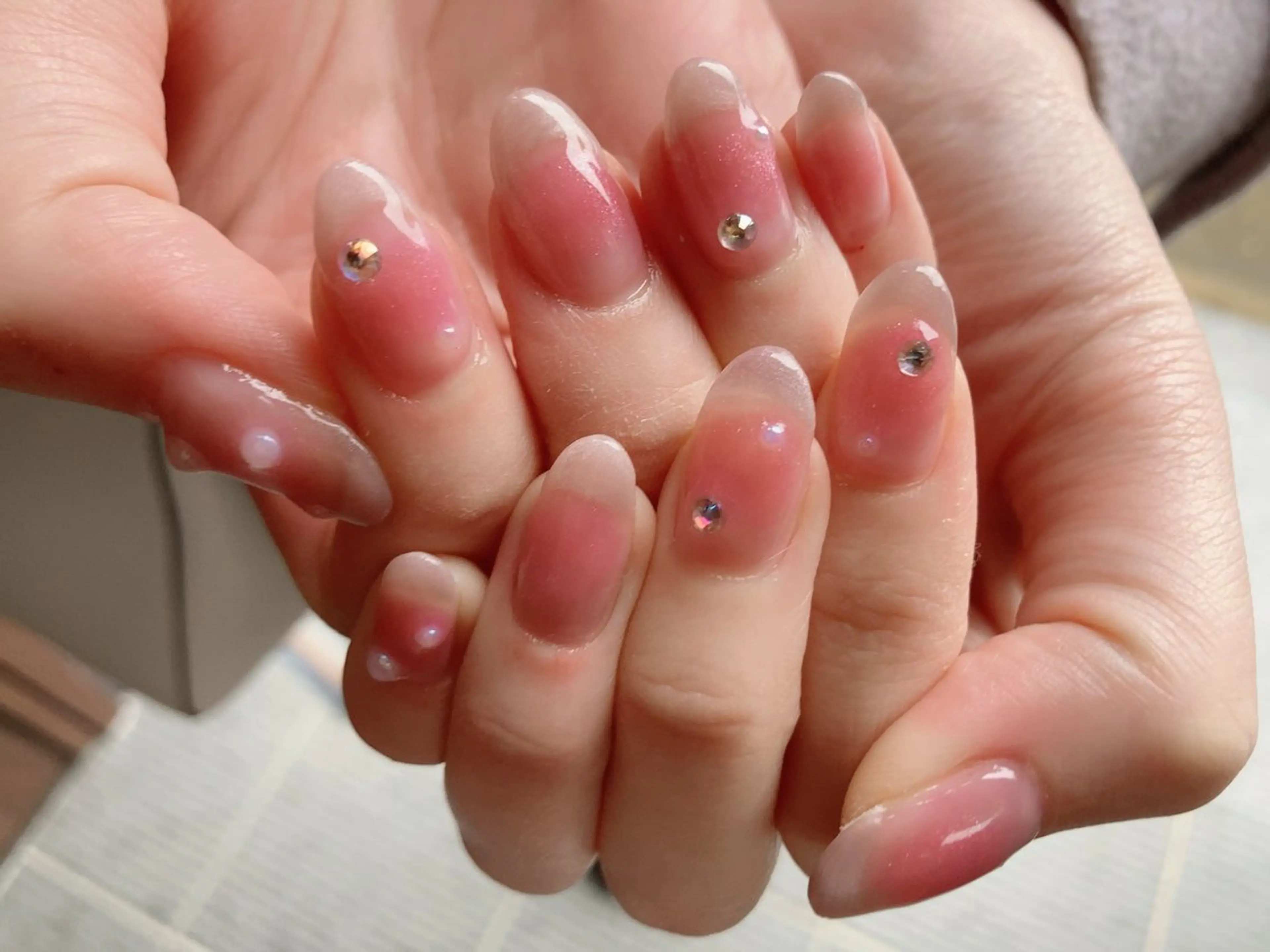 亀裂補強の写真