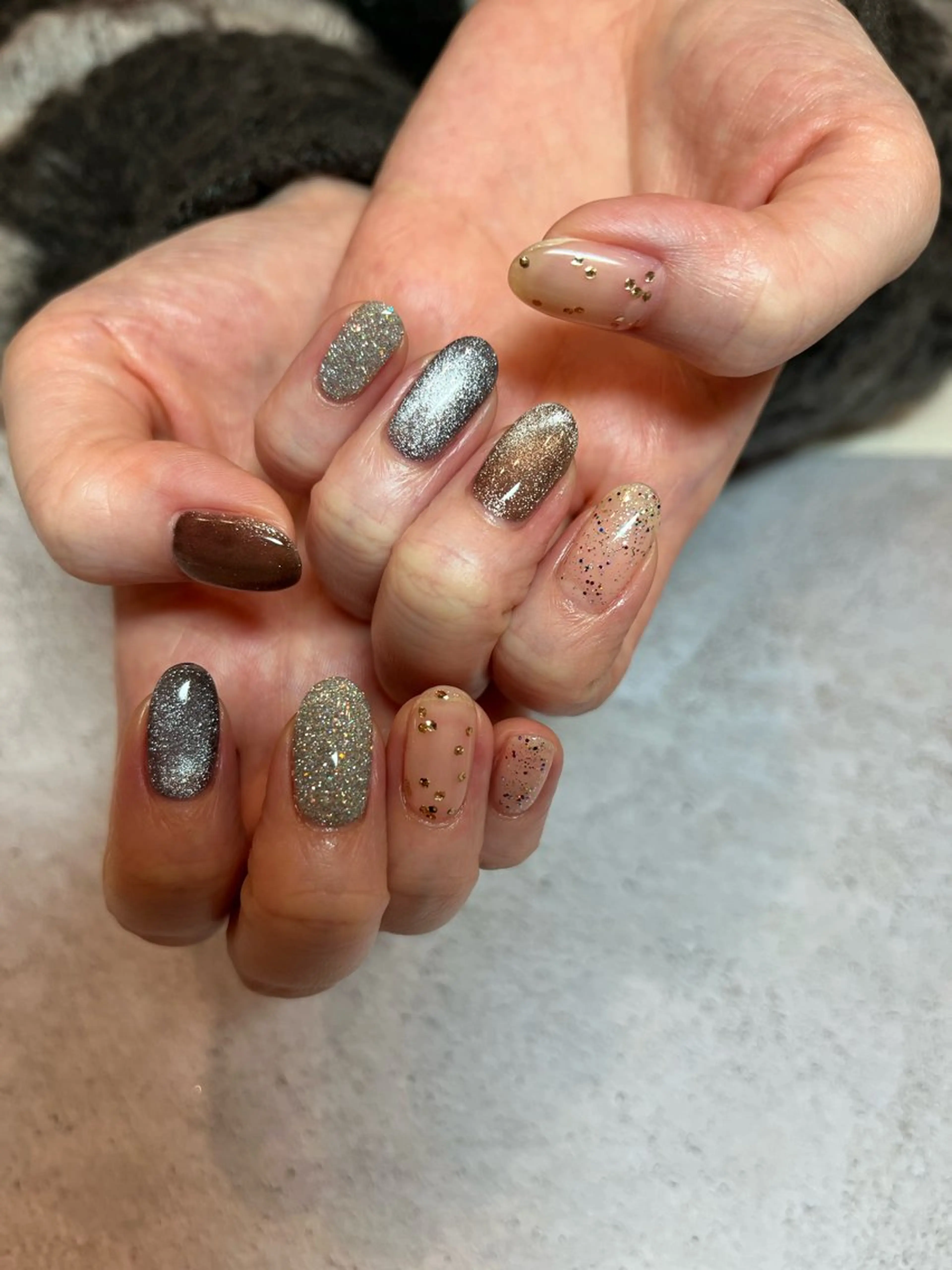 ネイル ハンドネイル 【LINON】 airiのネイルデザイン