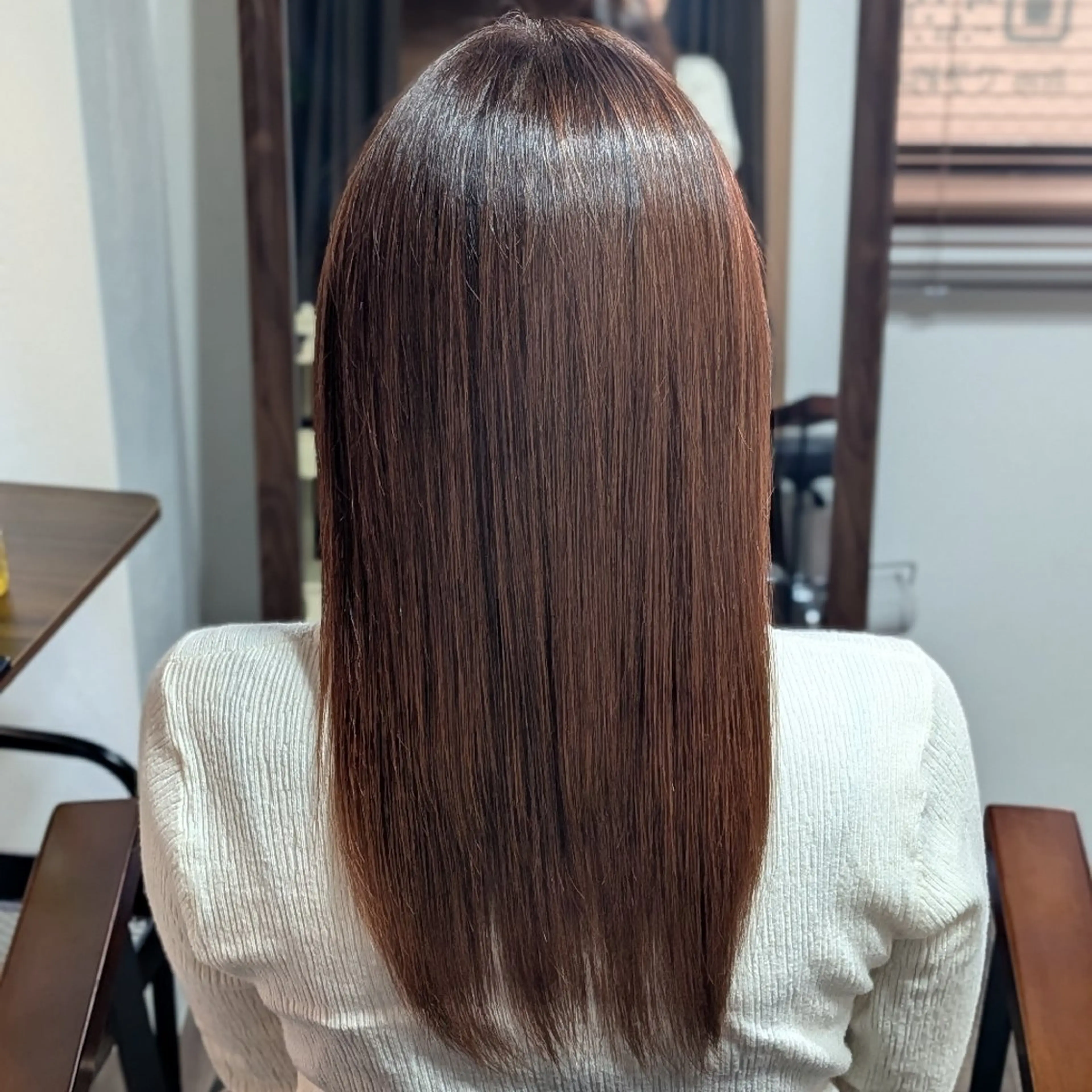 カット＋髪質改善カラーの写真