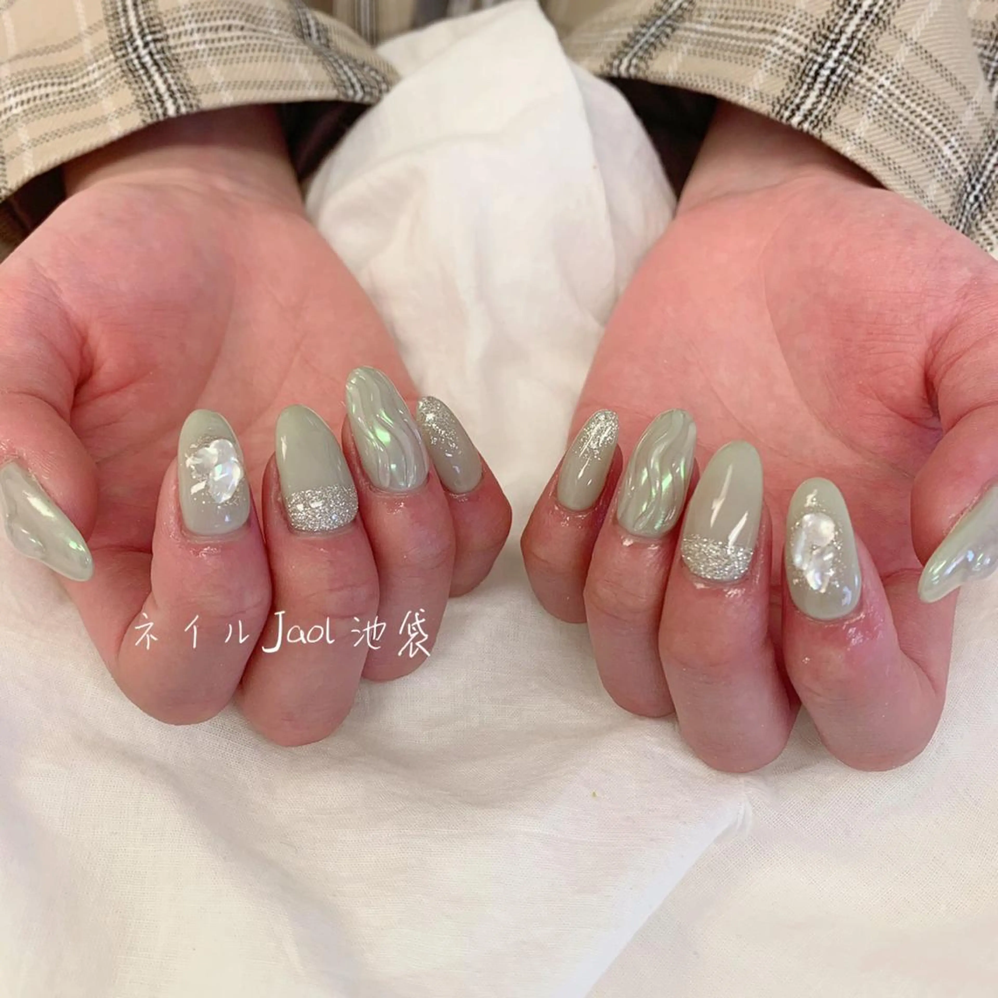 ミディアム nail jaol池袋店所属・ネイルJaol 池袋のネイルデザイン