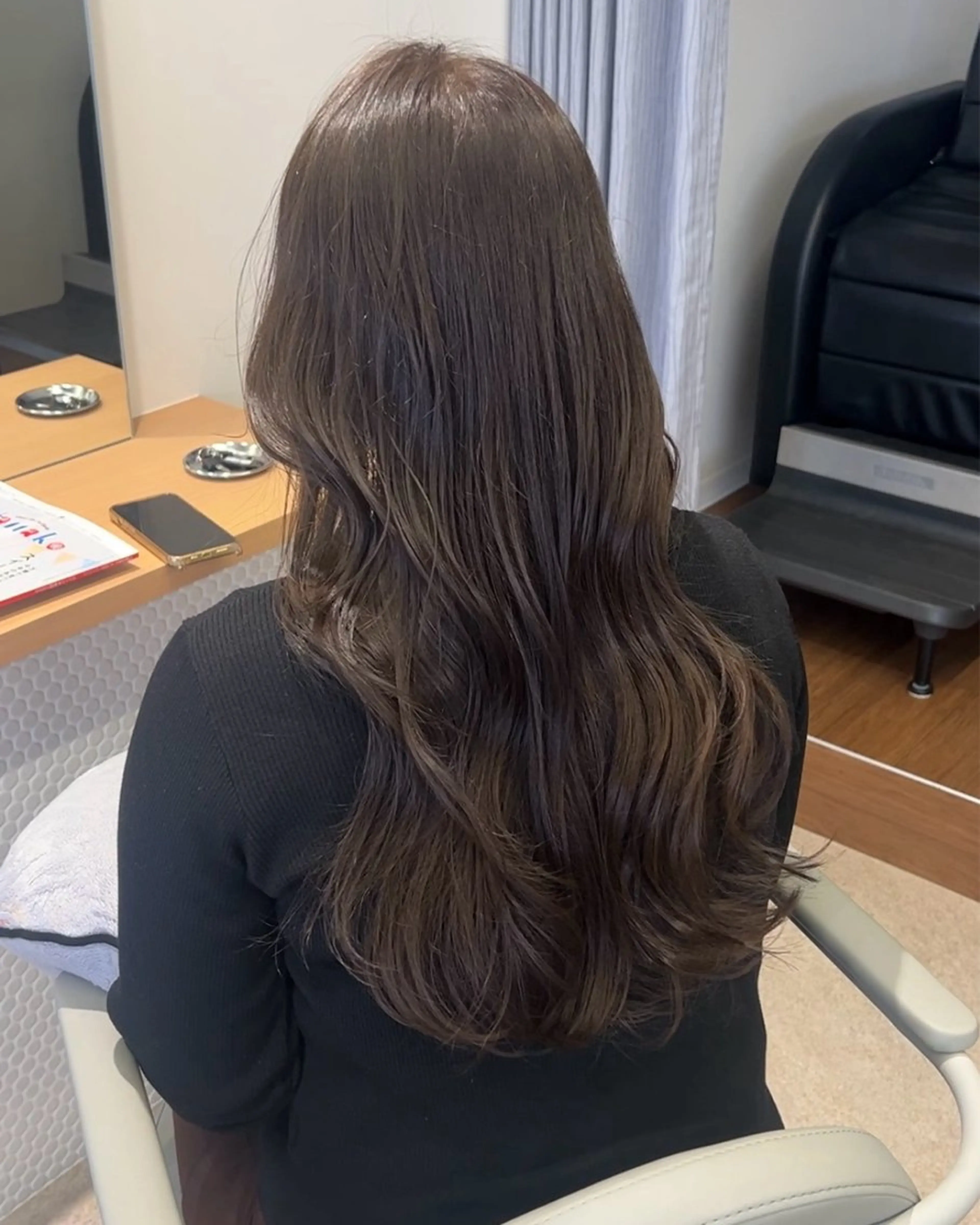 ロング カラー ヘアカラー トリートメント 美髪✨艶髪✨髪質改善 カラー特化🌙鈴屋和のヘアスタイル