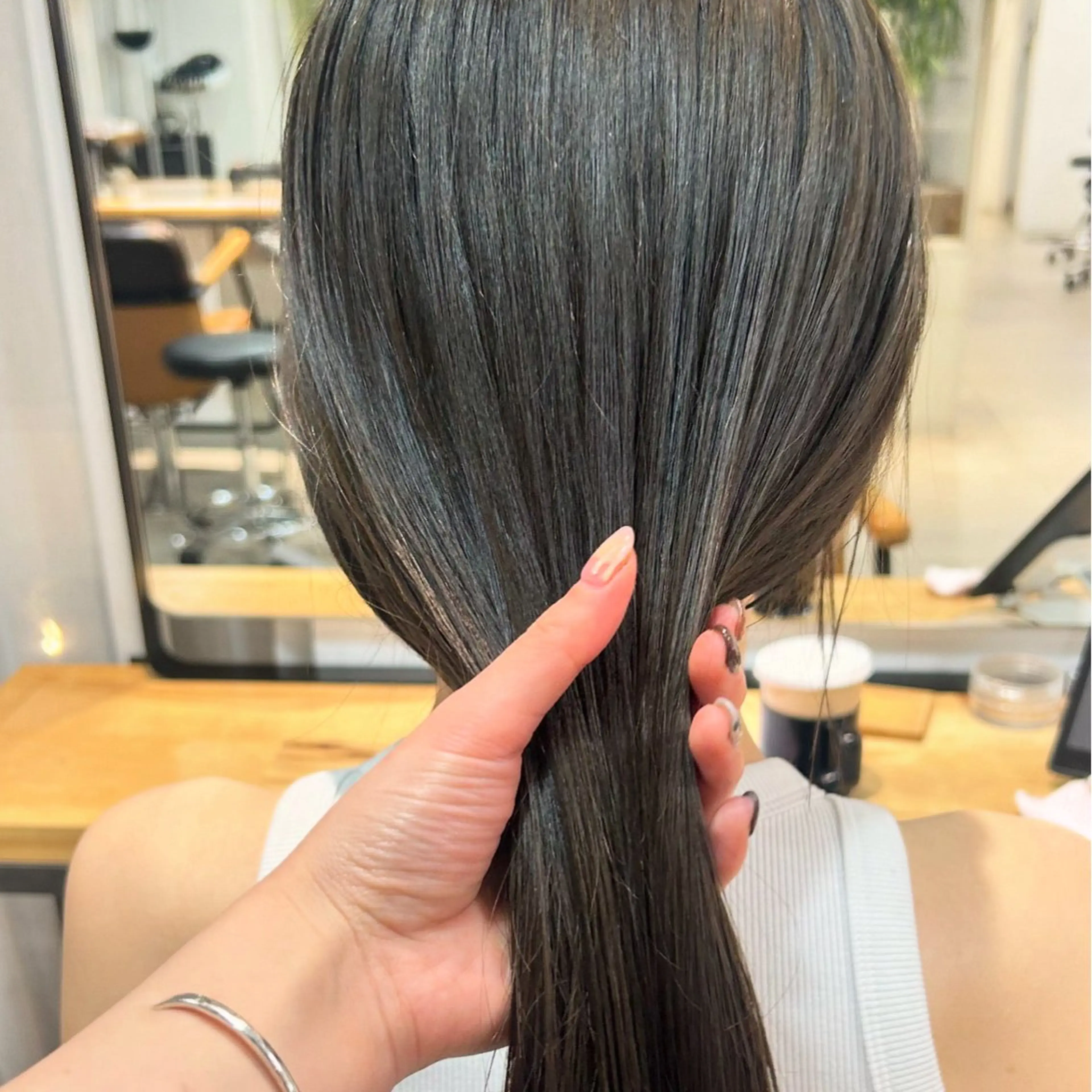 ミディアム カラー ヘアカラー じゅわっと暖色カラー 🍊Moemiのヘアスタイル