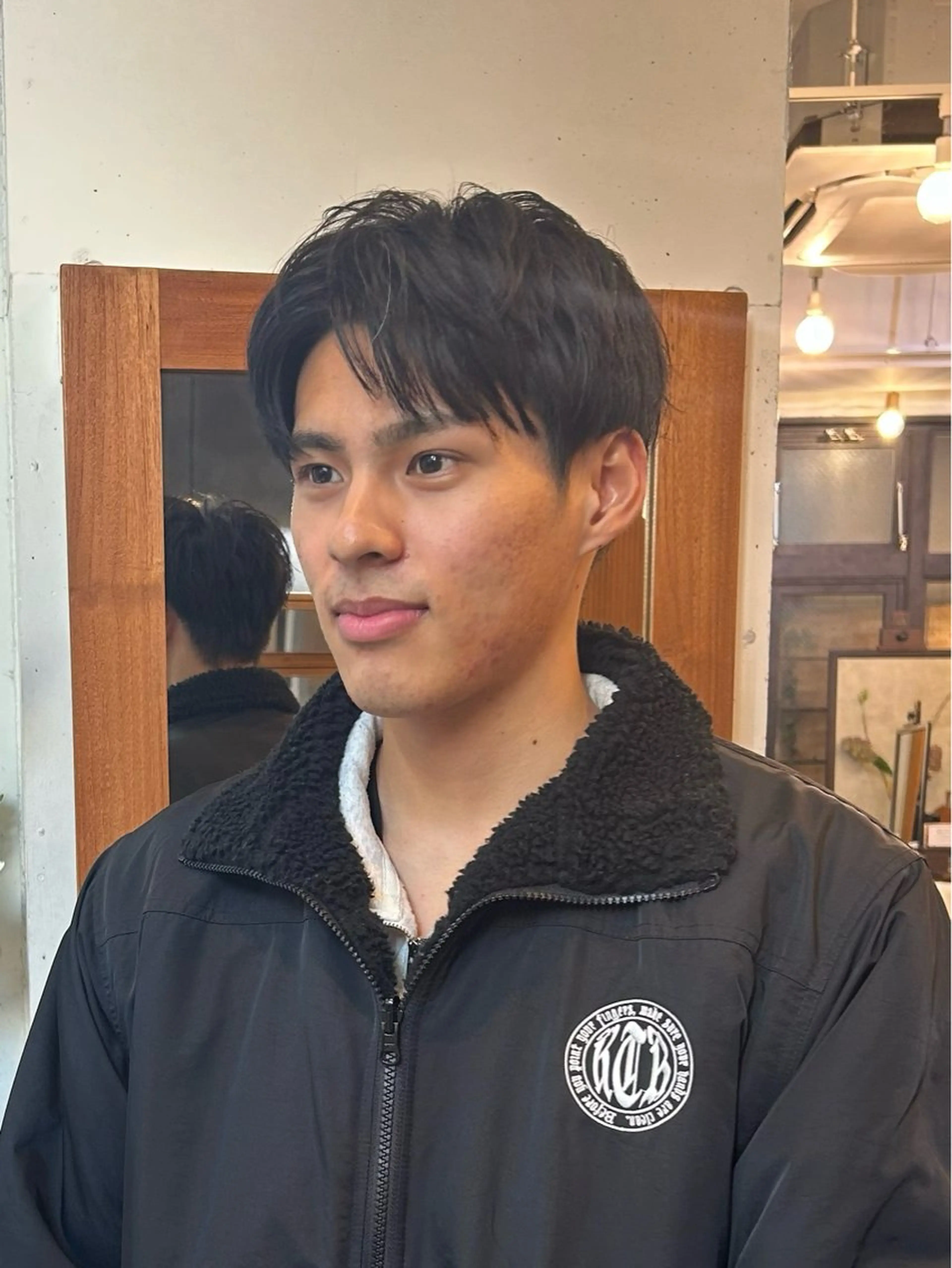 メンズ 透明感カラー 🦙なりたりみのヘアスタイル