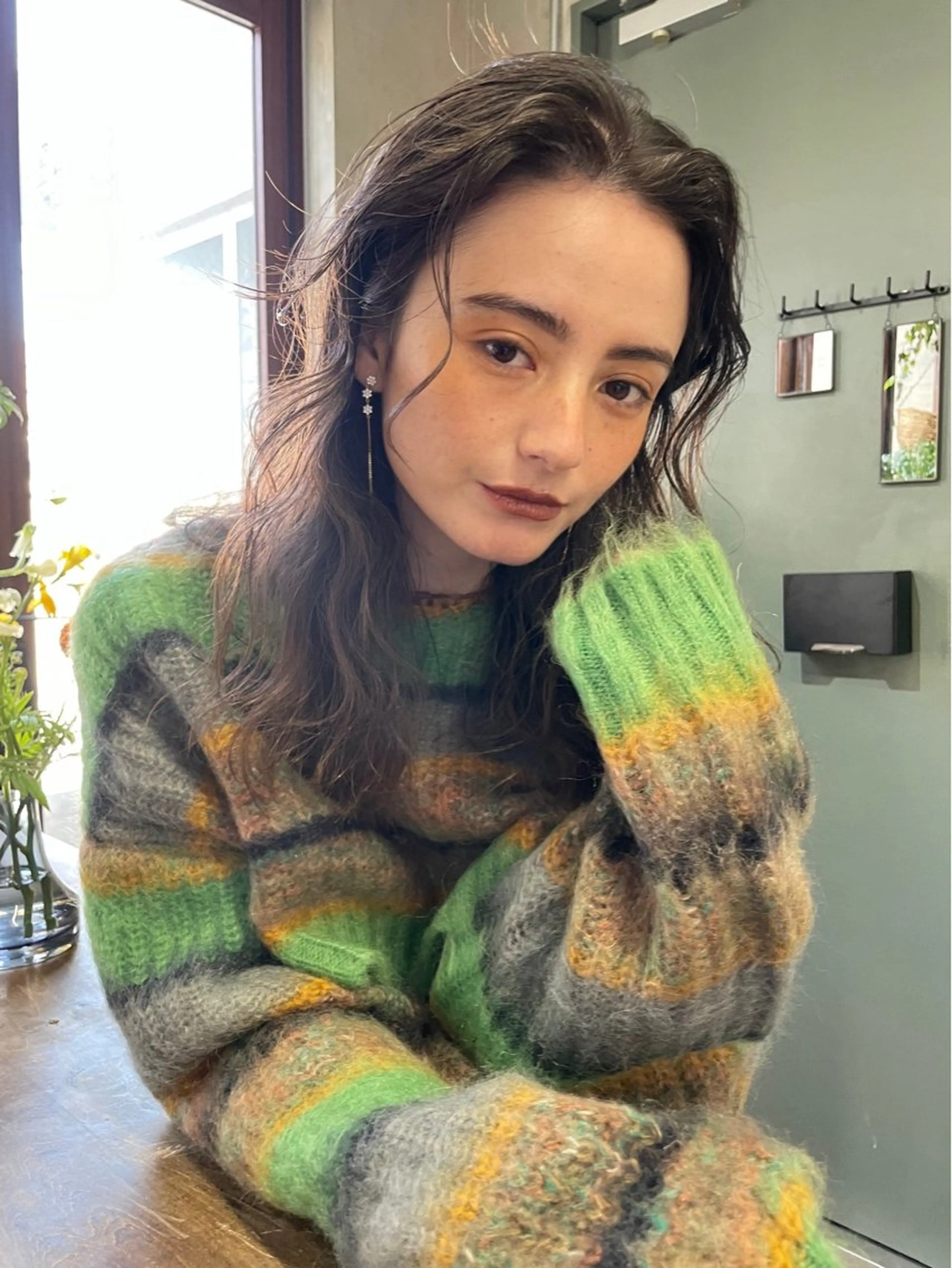 ロング カラー ブラウンカラー カット カットモデル募集中 ／HARUKA🎀のヘアスタイル