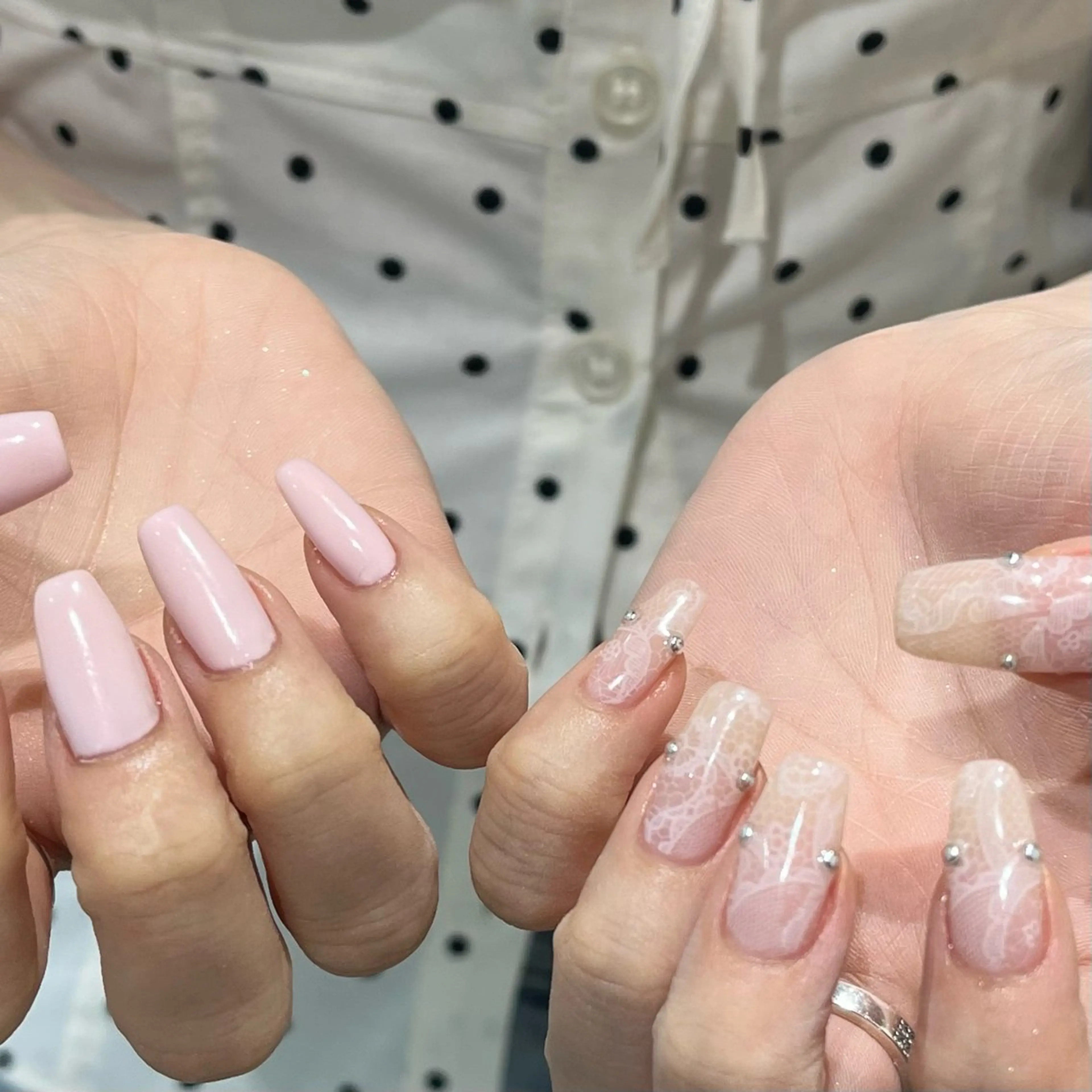 ネイル レース monart ruunaのネイルデザイン