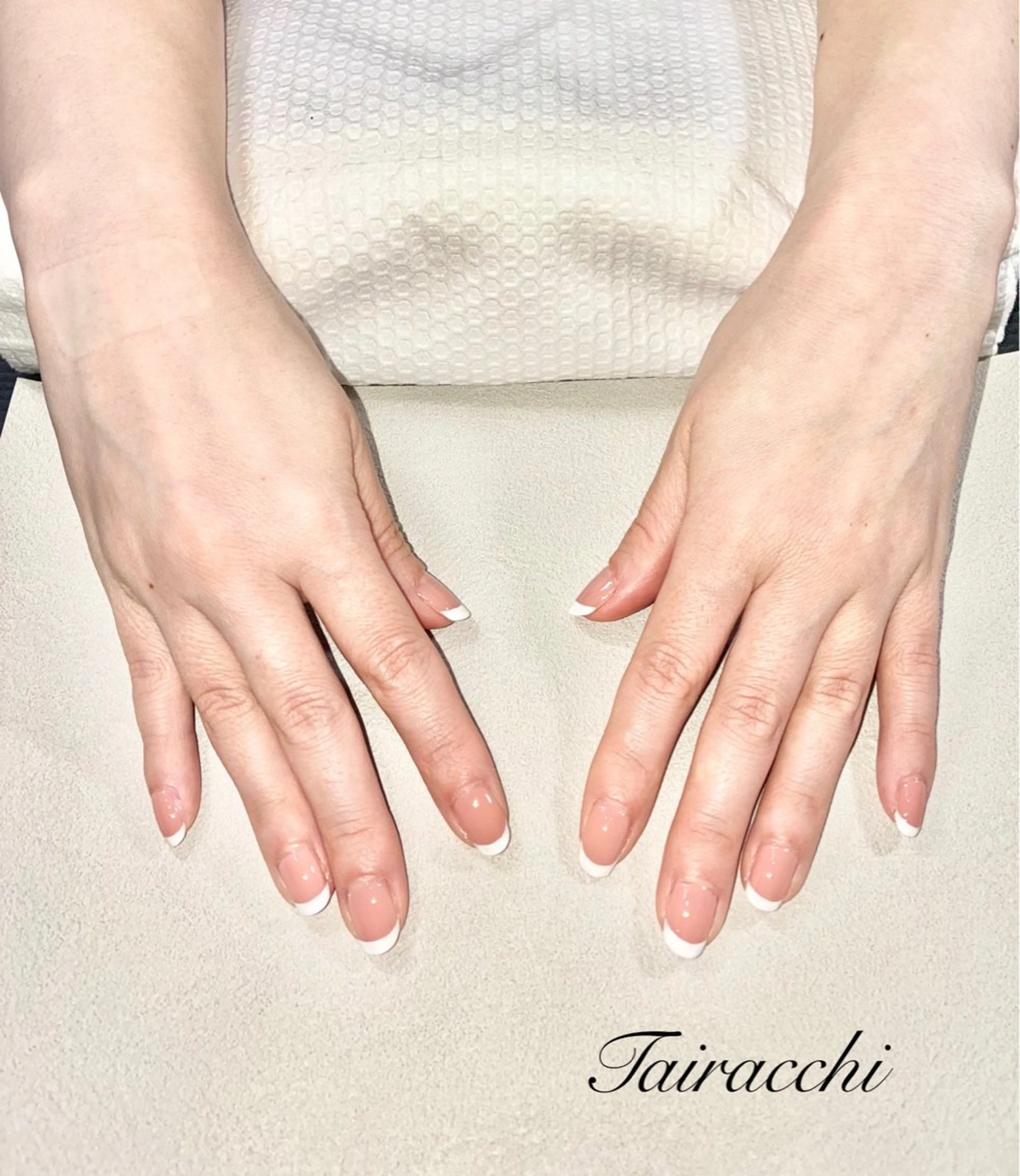ネイル フレンチネイル Tairacchi ﾀｲﾗｯﾁのネイルデザイン