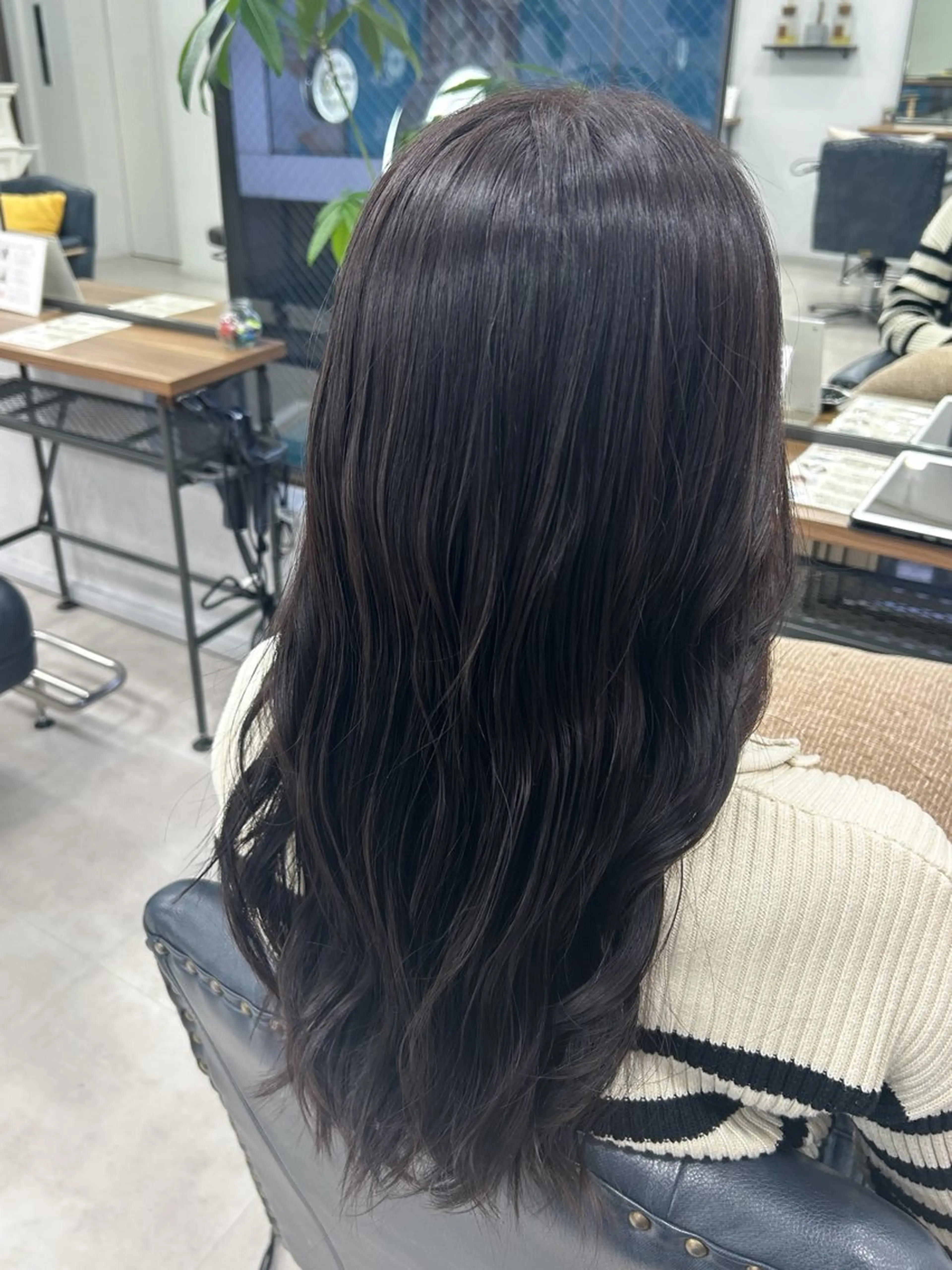 ロング カラー アッシュ アッシュブラウン ブラウンカラー ヘアカラー 艶カラー/ヘッドスパ ✨Ayariのヘアスタイル