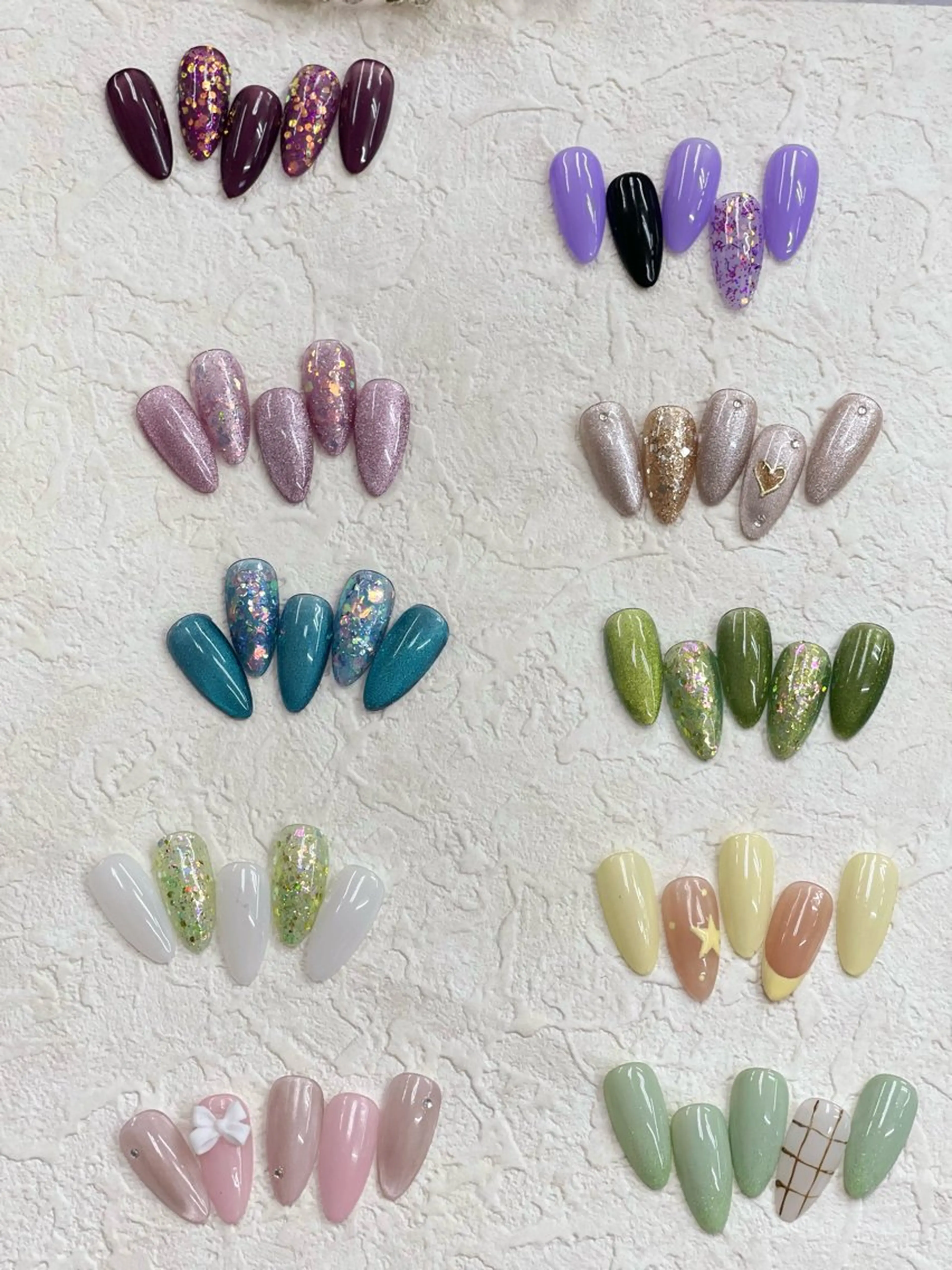 メンズ ネイル アートネイル フレンチネイル ジェルネイル キラキラネイル パラジェル Bloom スカルプ専門店のネイルデザイン