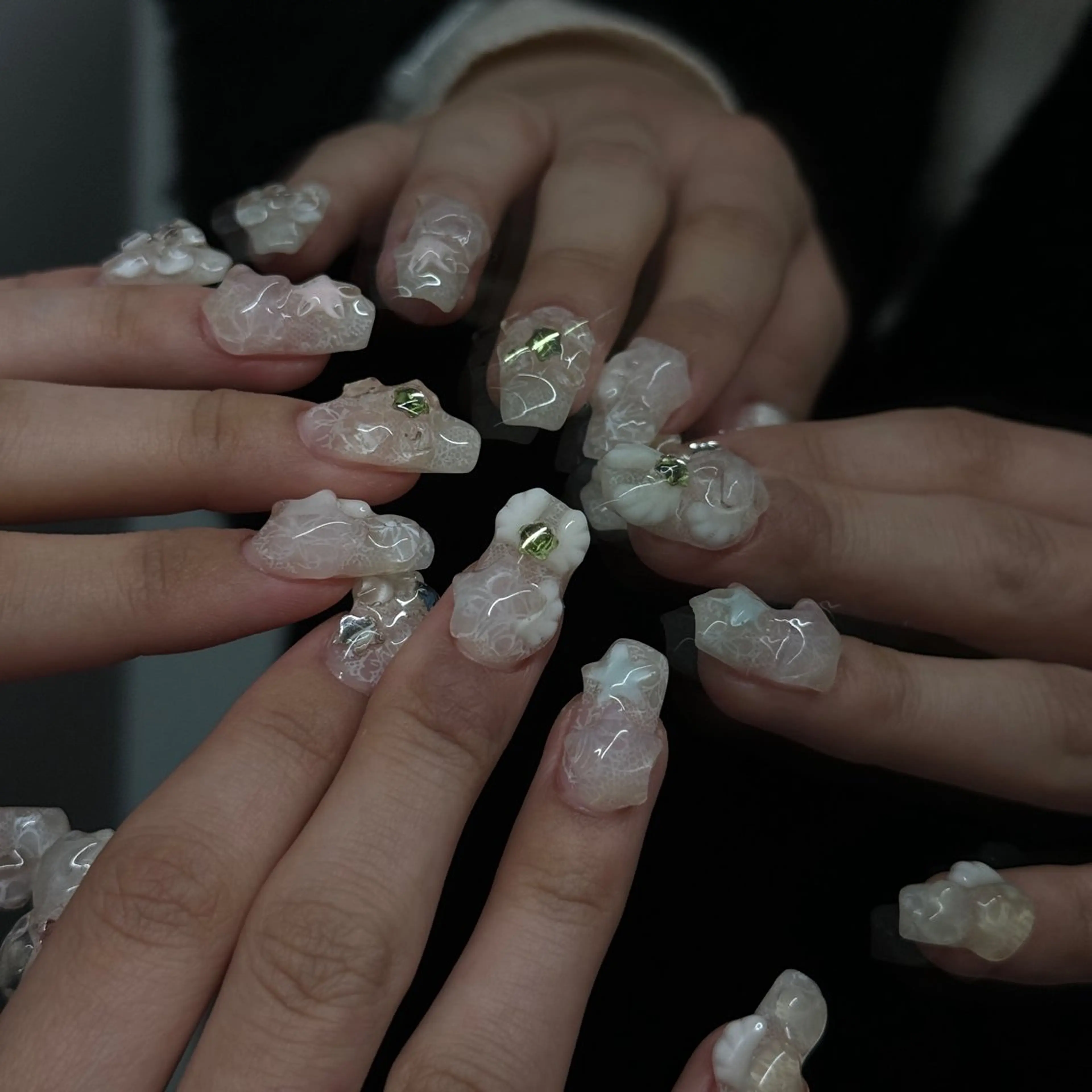 【特別クーポン】120分アート🍀持ち込みデザイン🉑13630⇨9640🫧の写真