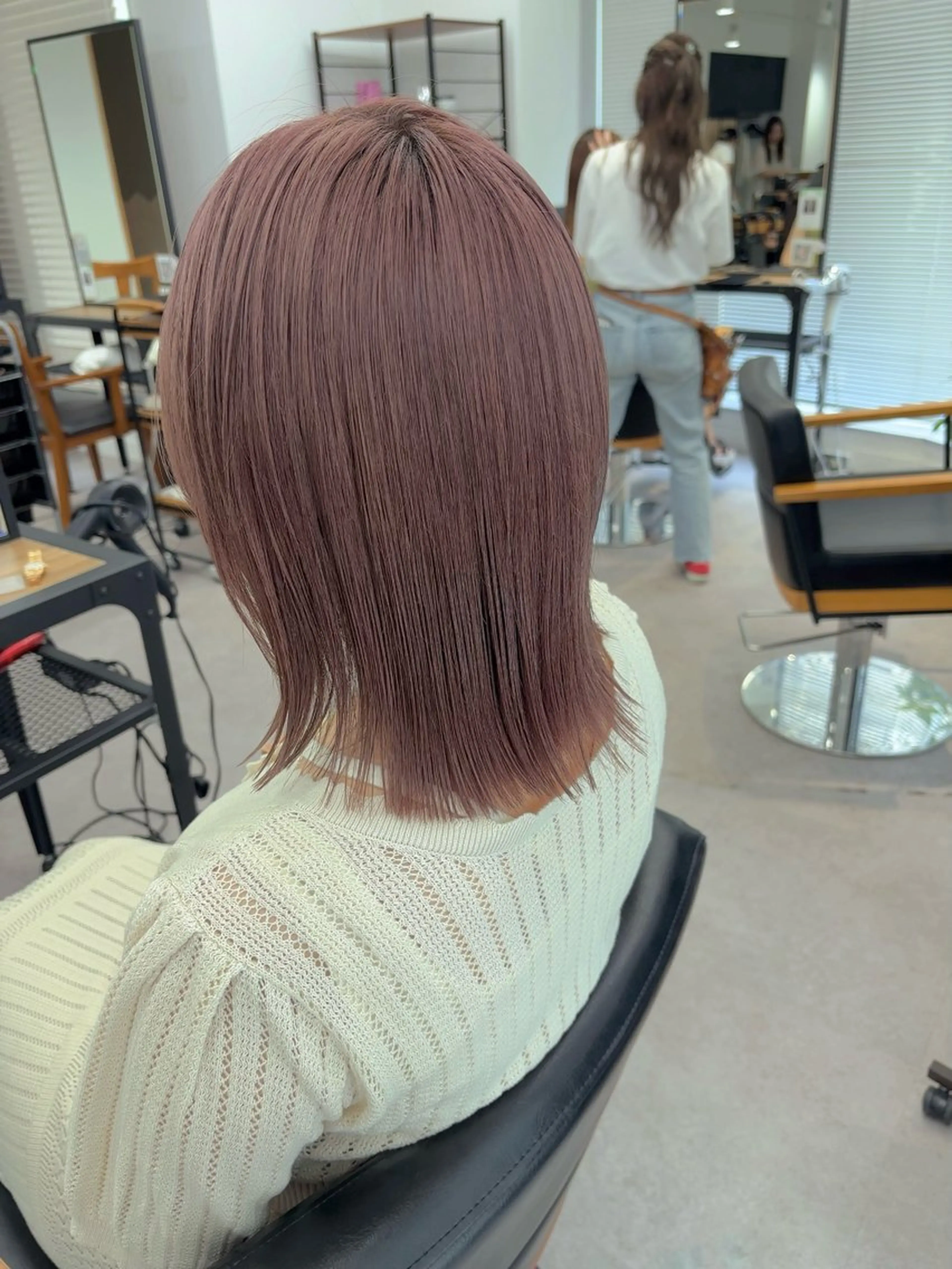 ミディアム カラー ヘアカラー ダブルカラー 🌙ｃｈｉｎａｒｉのヘアスタイル