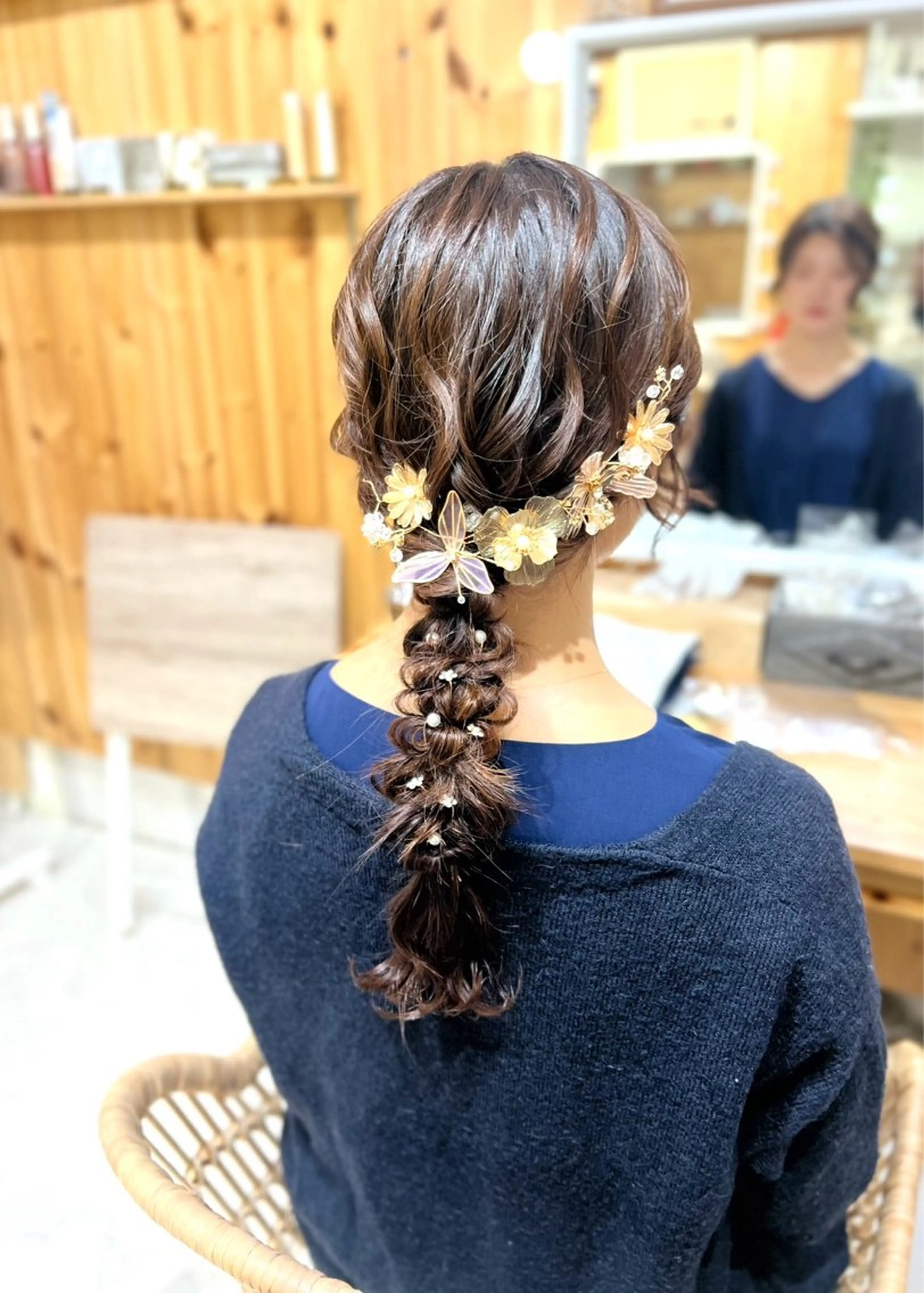 ロング ヘアセット ヘアセット/金山 佐野 妃都美のヘアスタイル