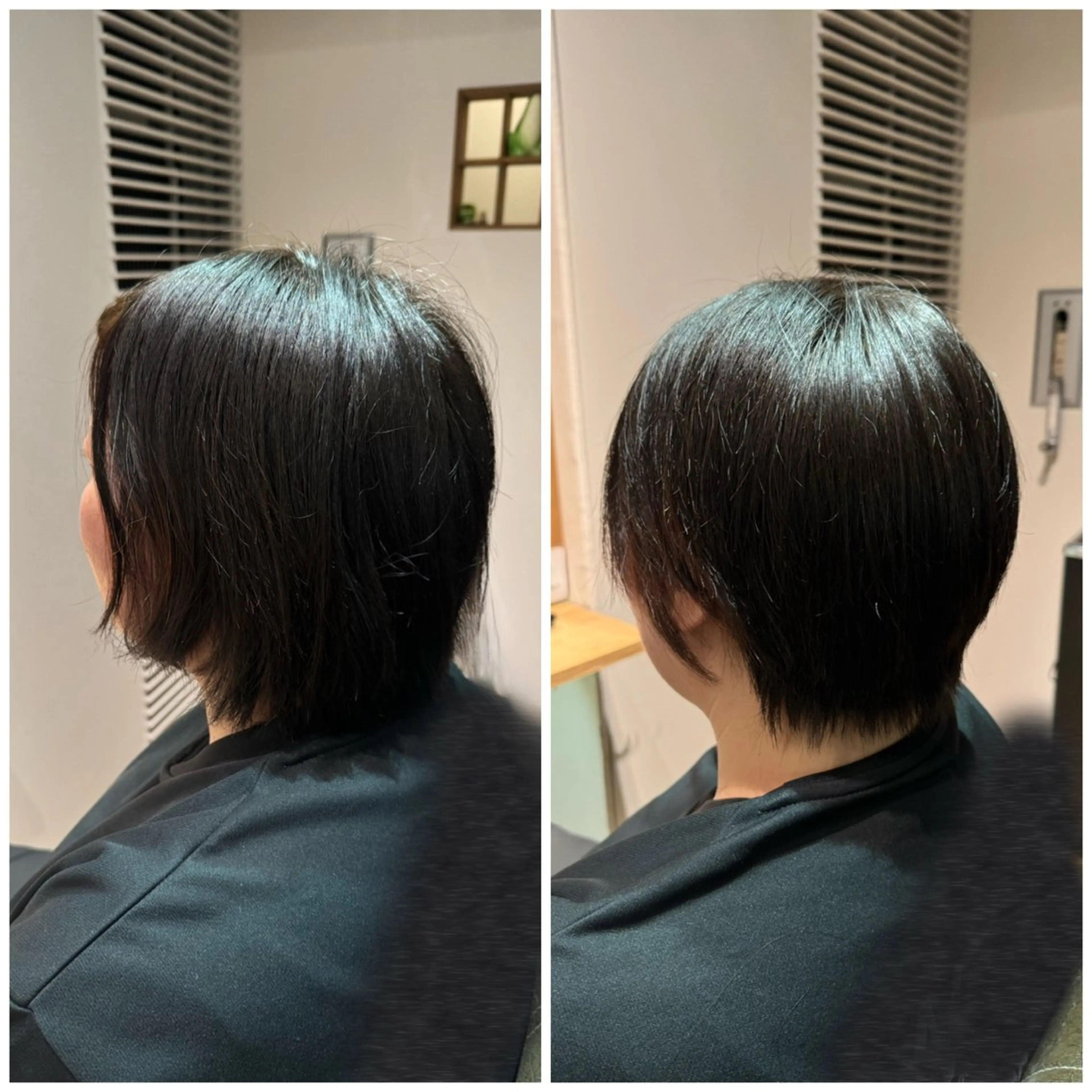 ショート ツキダテ ユイのヘアスタイル