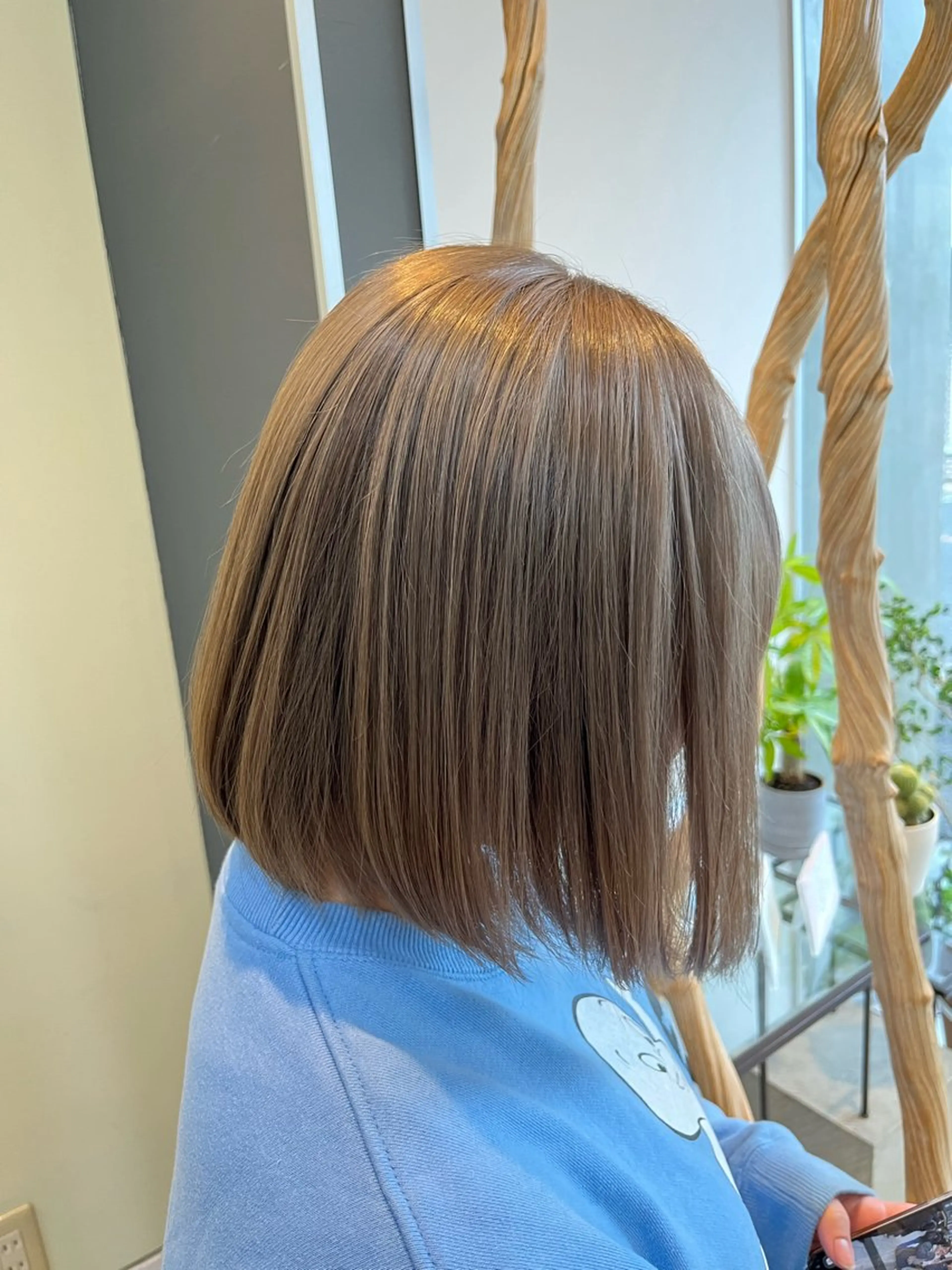 ミディアム かわの ひとしのヘアスタイル