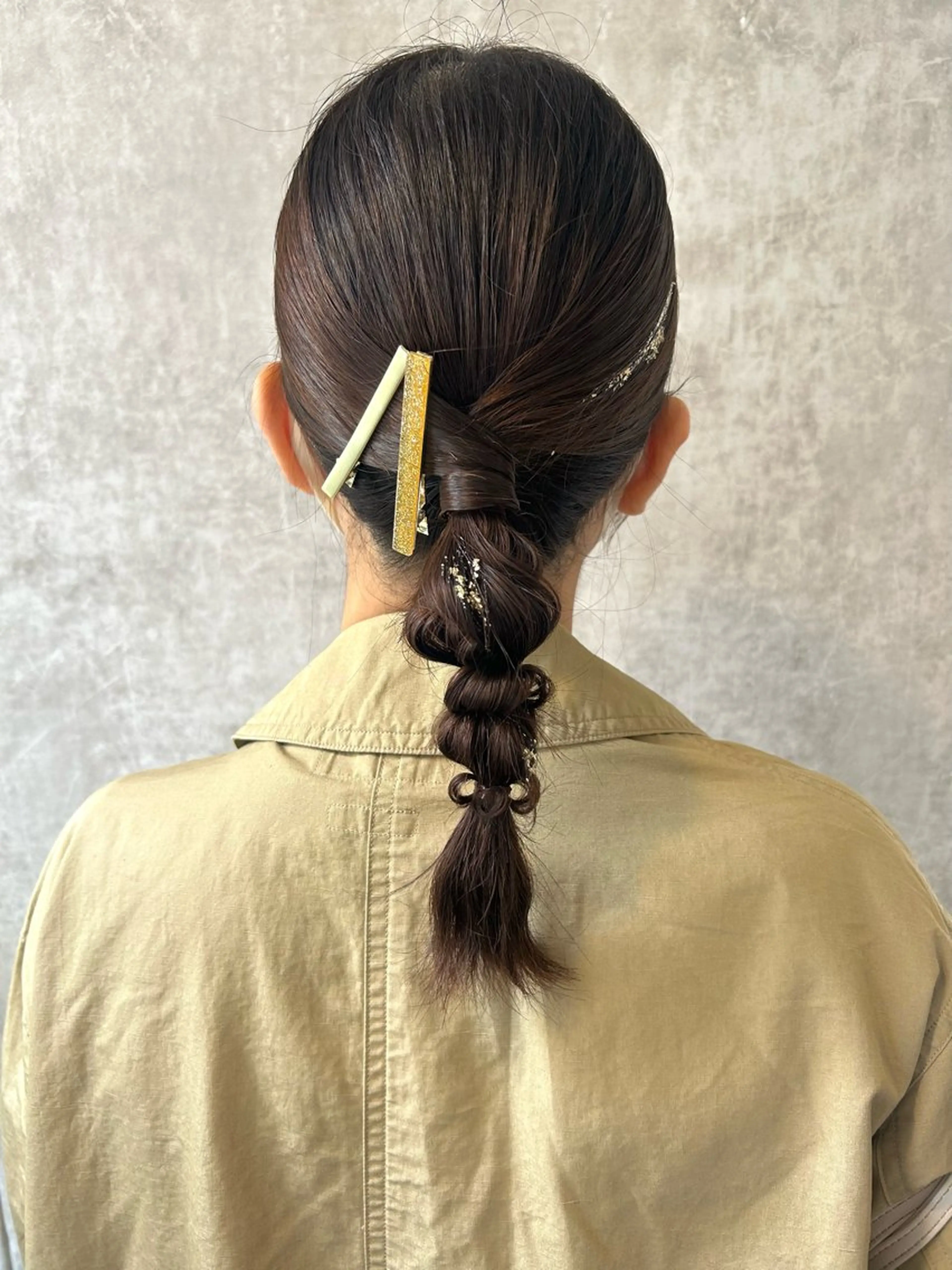 ヘアアレンジ ヘアセット ハイトーン👱‍♀️ エクステ/彩花のヘアスタイル