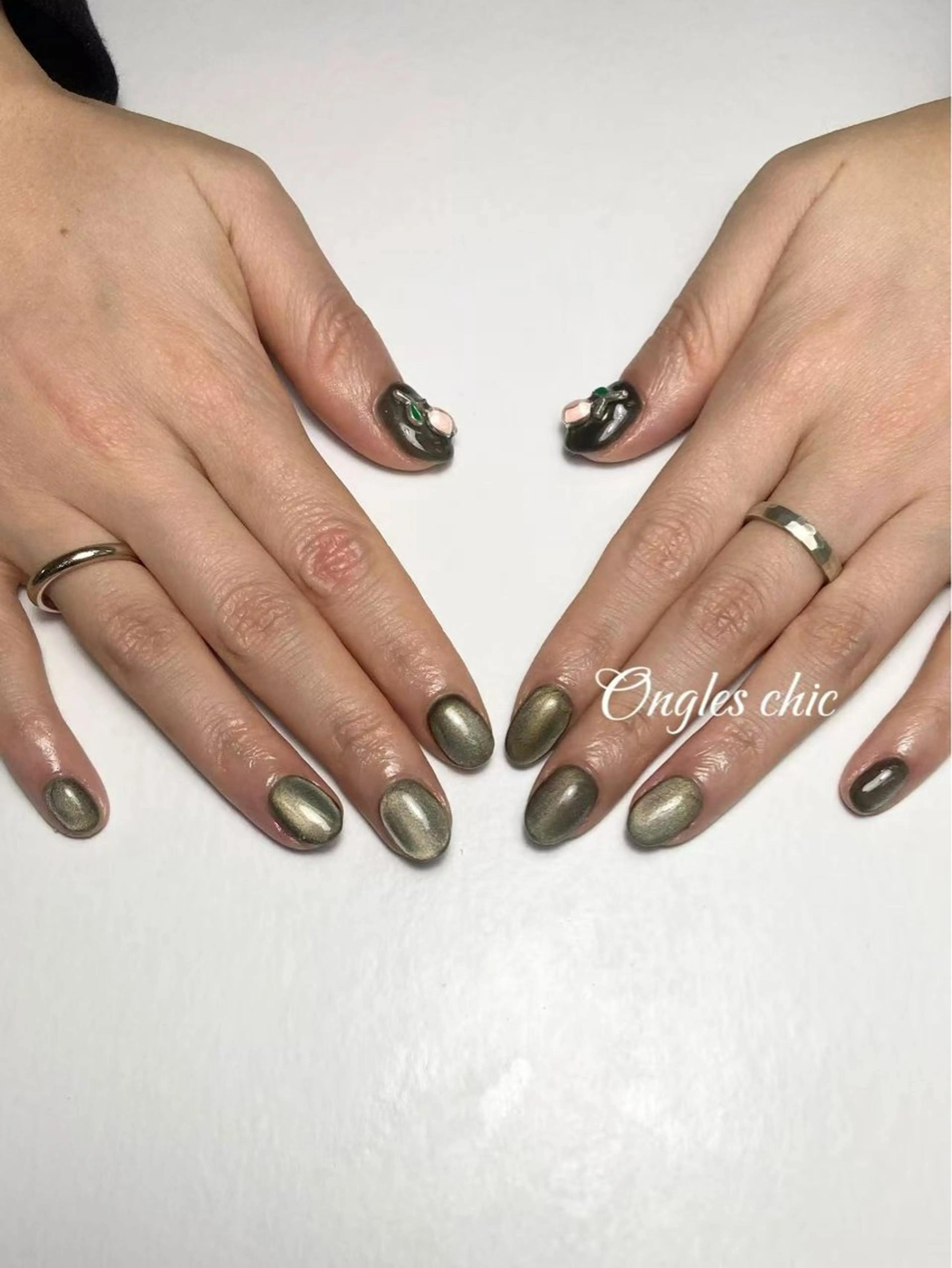 ネイル ハンドネイル ongles chicのネイルデザイン