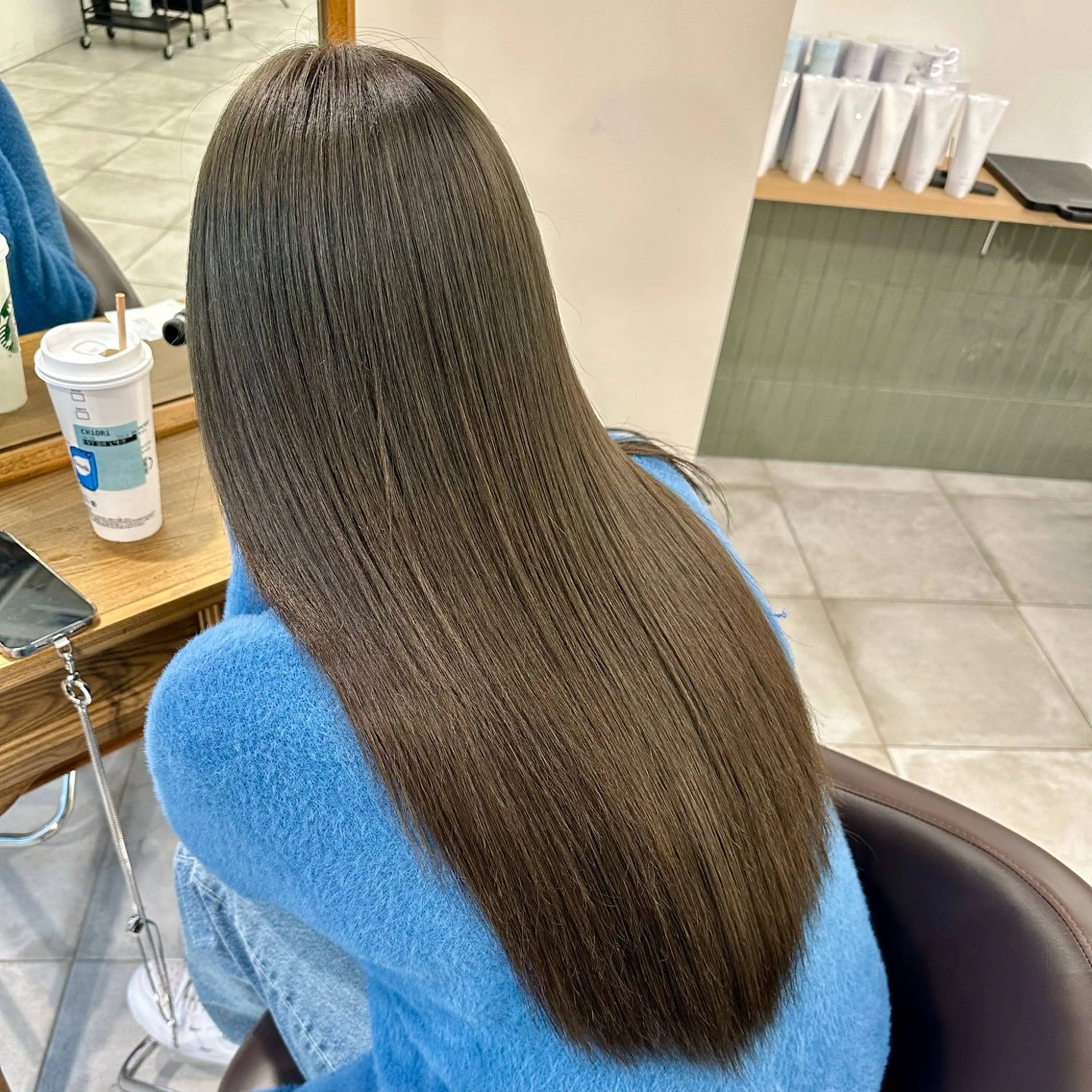 ロング カラー カット ヘアカラー トリートメント ブリーチなし/レイヤ ー特化🌈Tommyのヘアスタイル