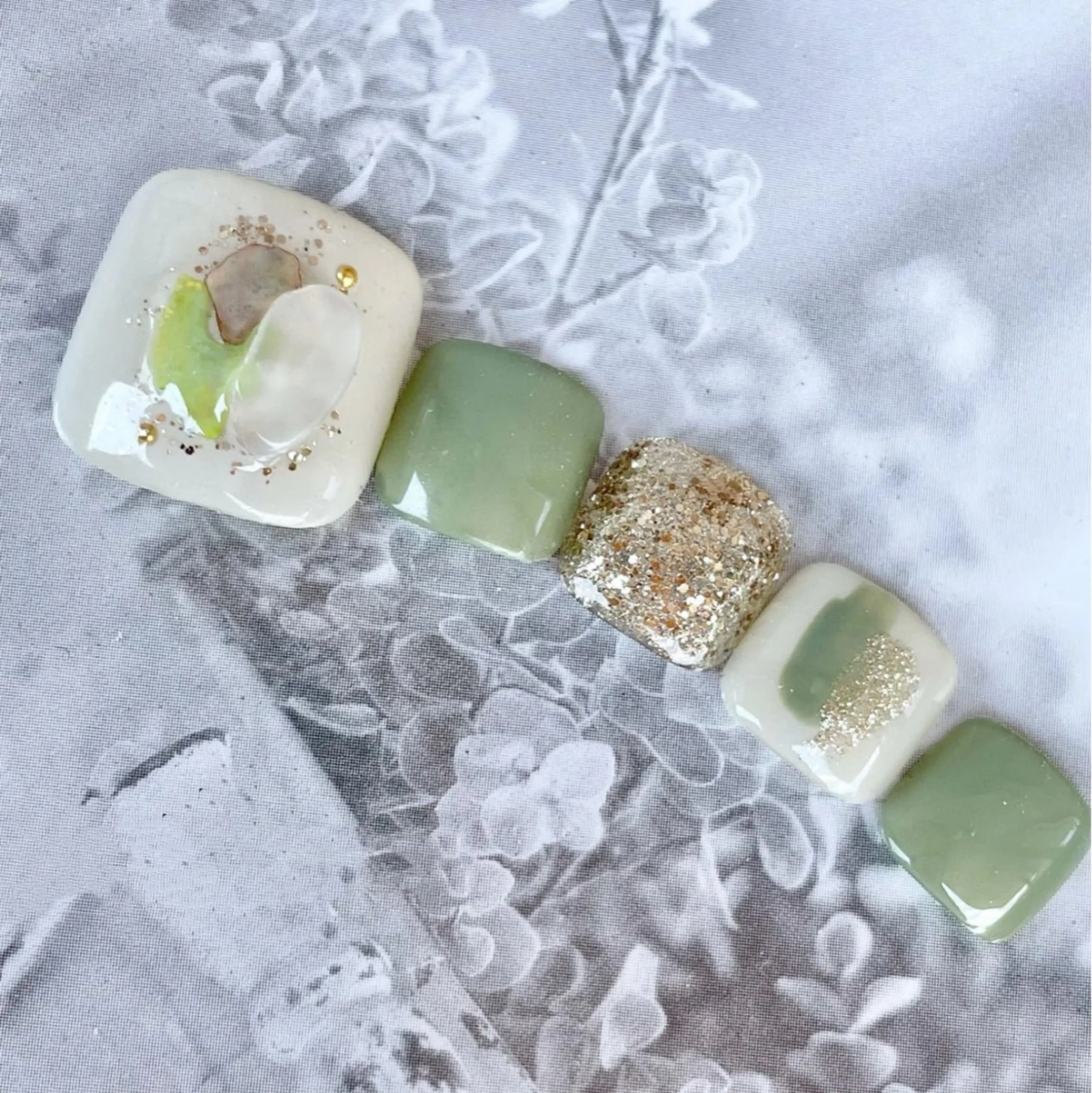 ネイル フットネイル OCEAN nail パラジェル　取扱い店のネイルデザイン