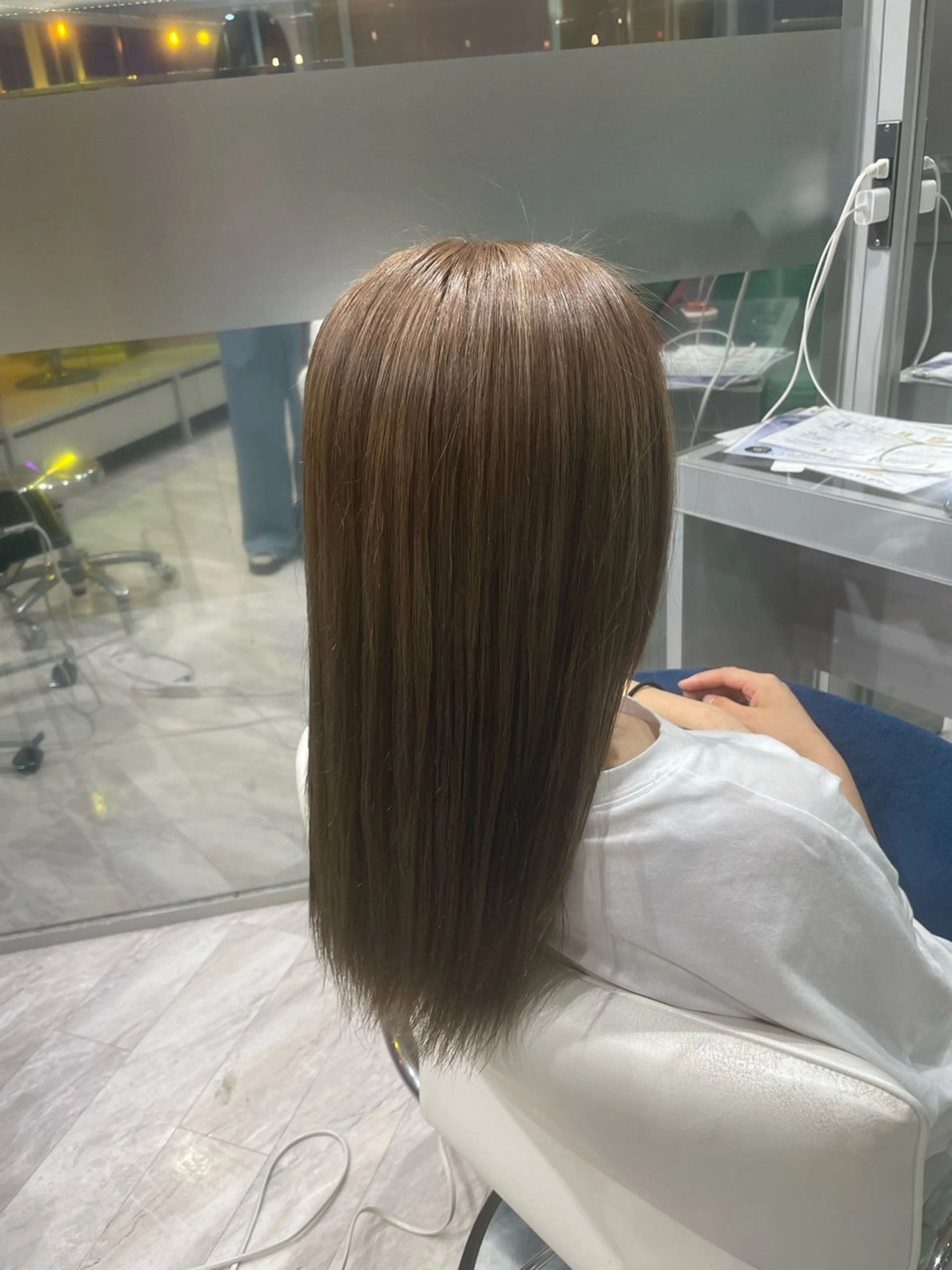 ロング カラー ヘアカラー かりん髪質改善 /メンズカットのヘアスタイル