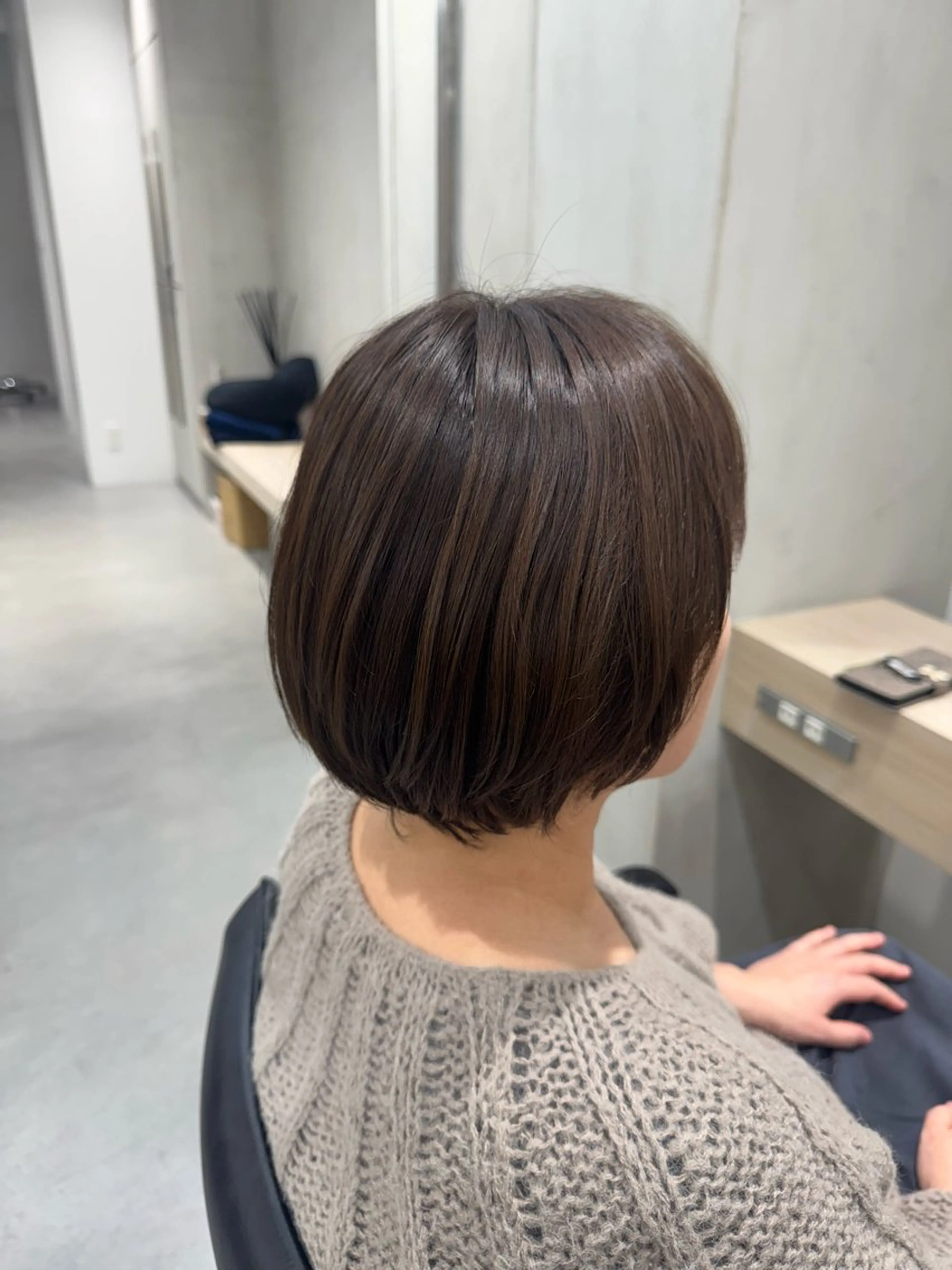 カラー ヘアカラー ナカバチ ユイ🌼 Rizm greenのヘアスタイル