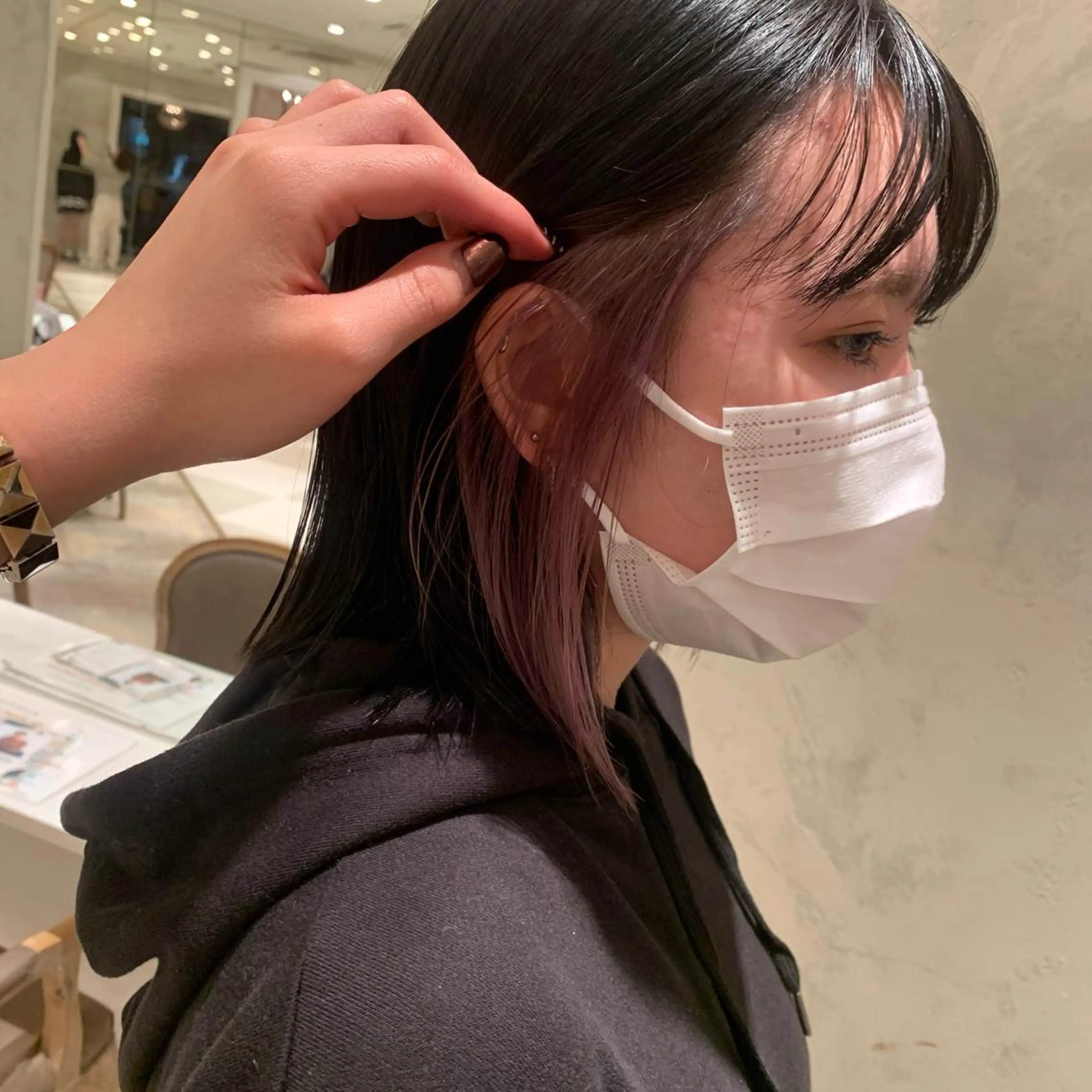 ミディアム カラー インナーカラー BAROQUE gotou 🌙のヘアスタイル