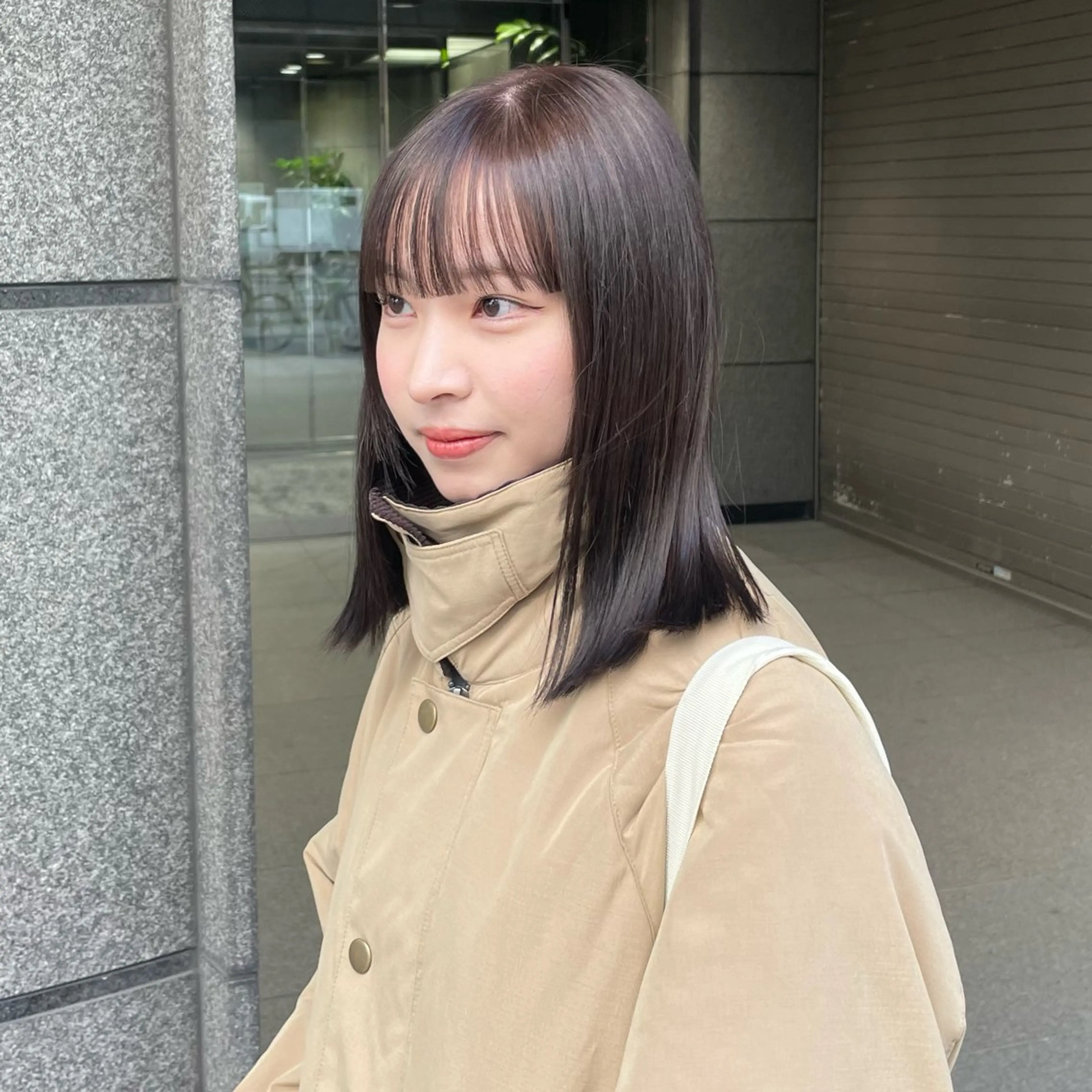 カラー 透明感カラー/ 縮毛矯正/ユイ☆彡のヘアスタイル