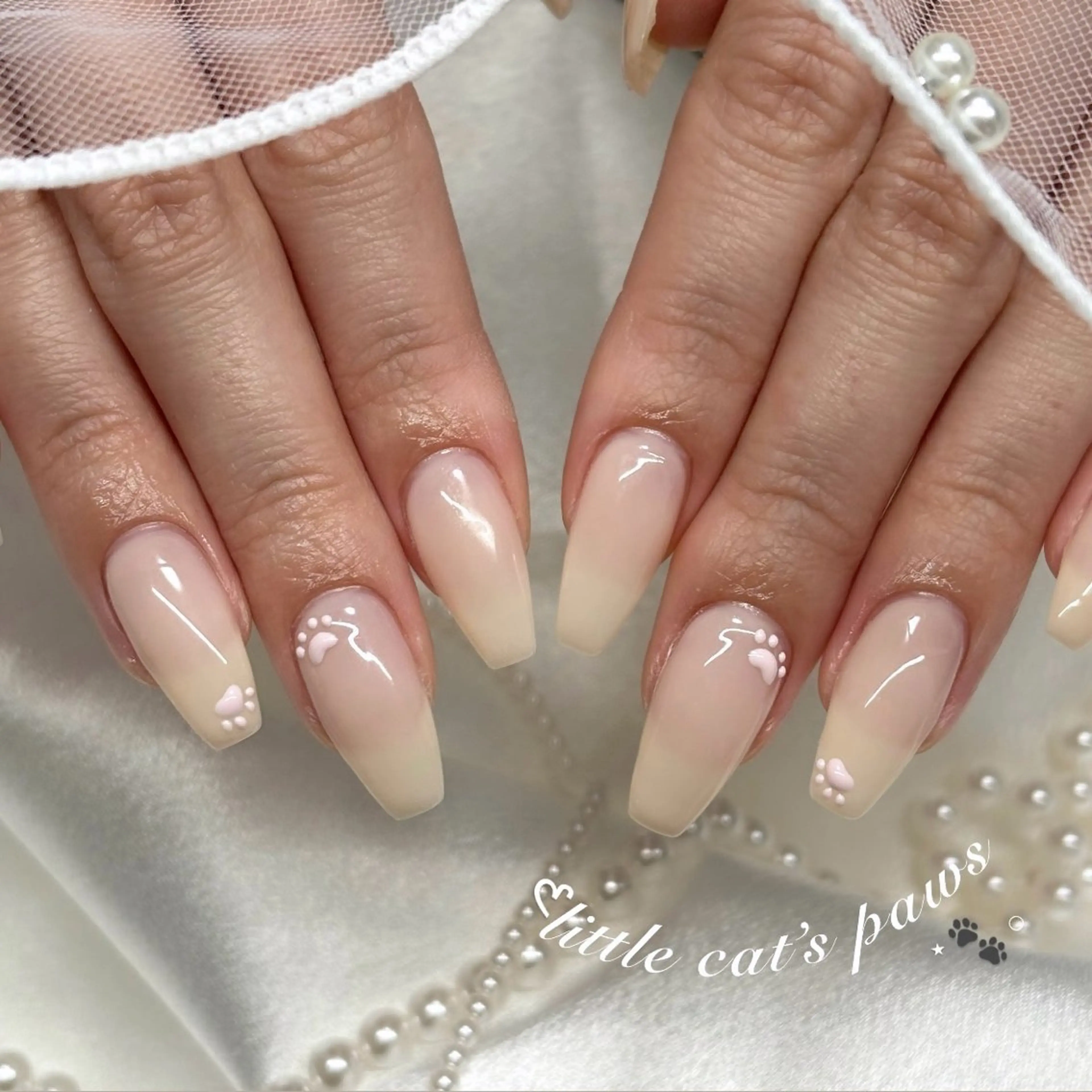 ネイル ハンドネイル Blanche mimi.u_aのネイルデザイン