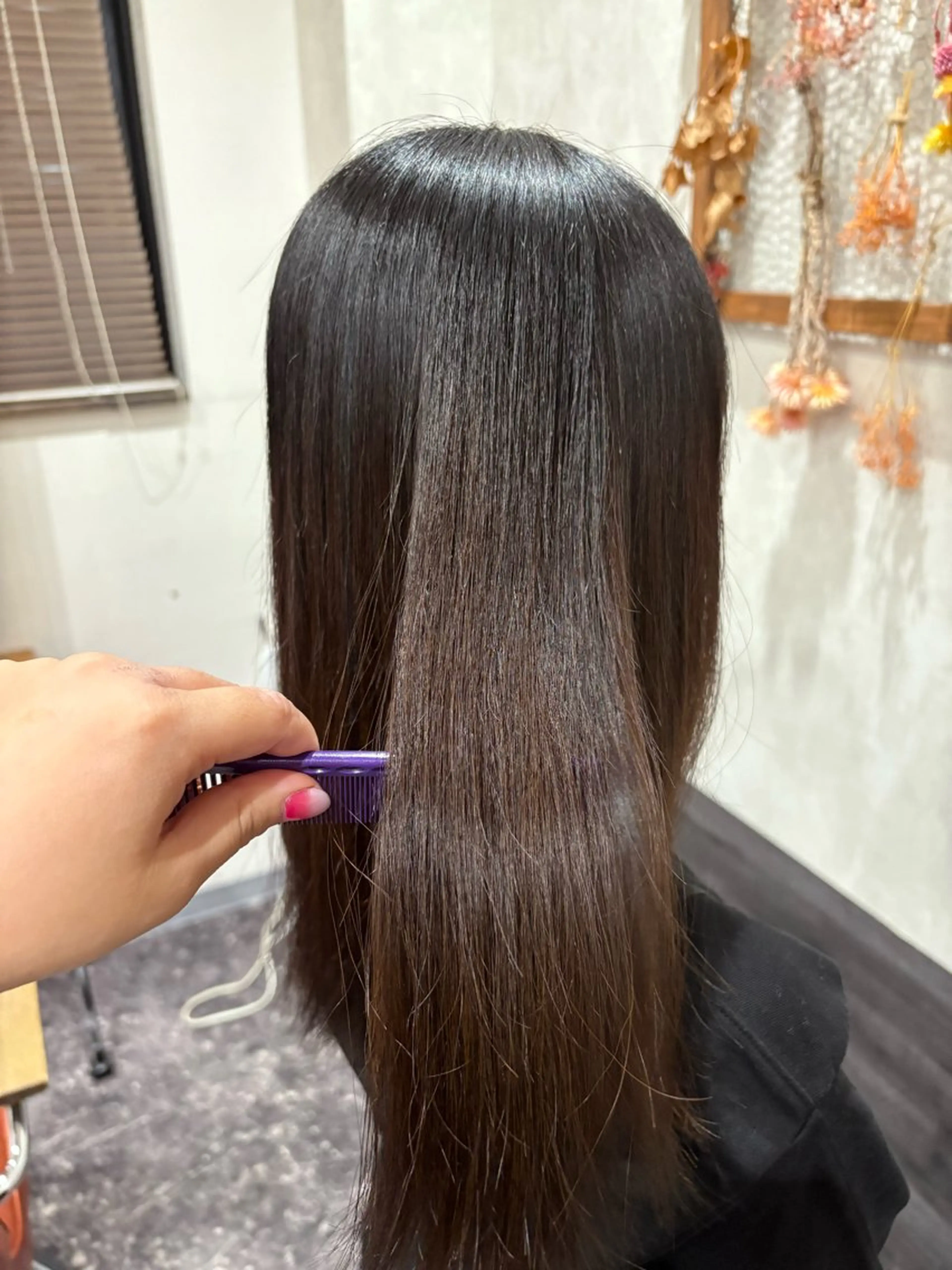 ミディアム 縮毛矯正 カット 縮毛矯正 N-PLANTS KOTOHAのヘアスタイル