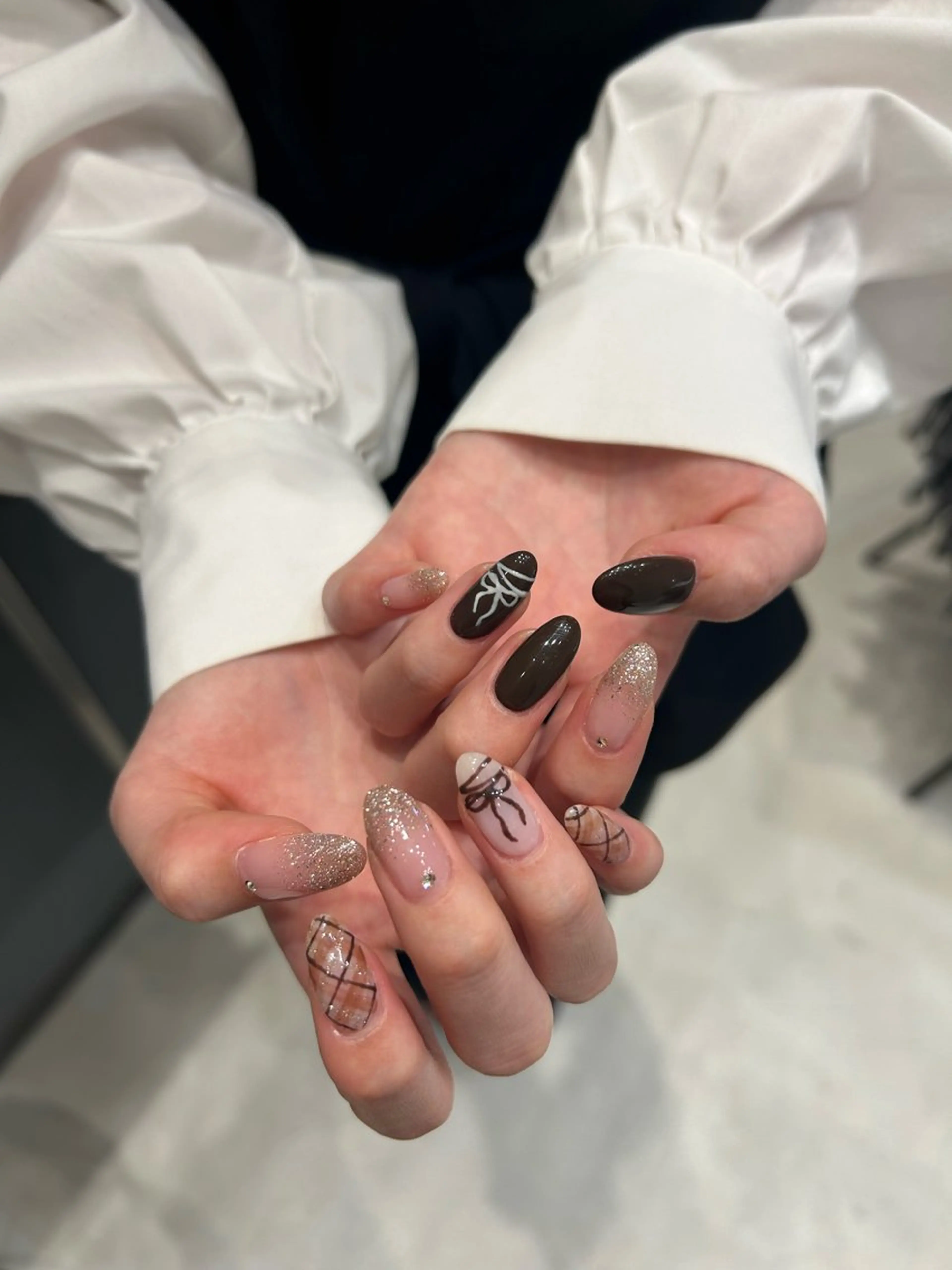 ネイル 福澤 晴香のネイルデザイン