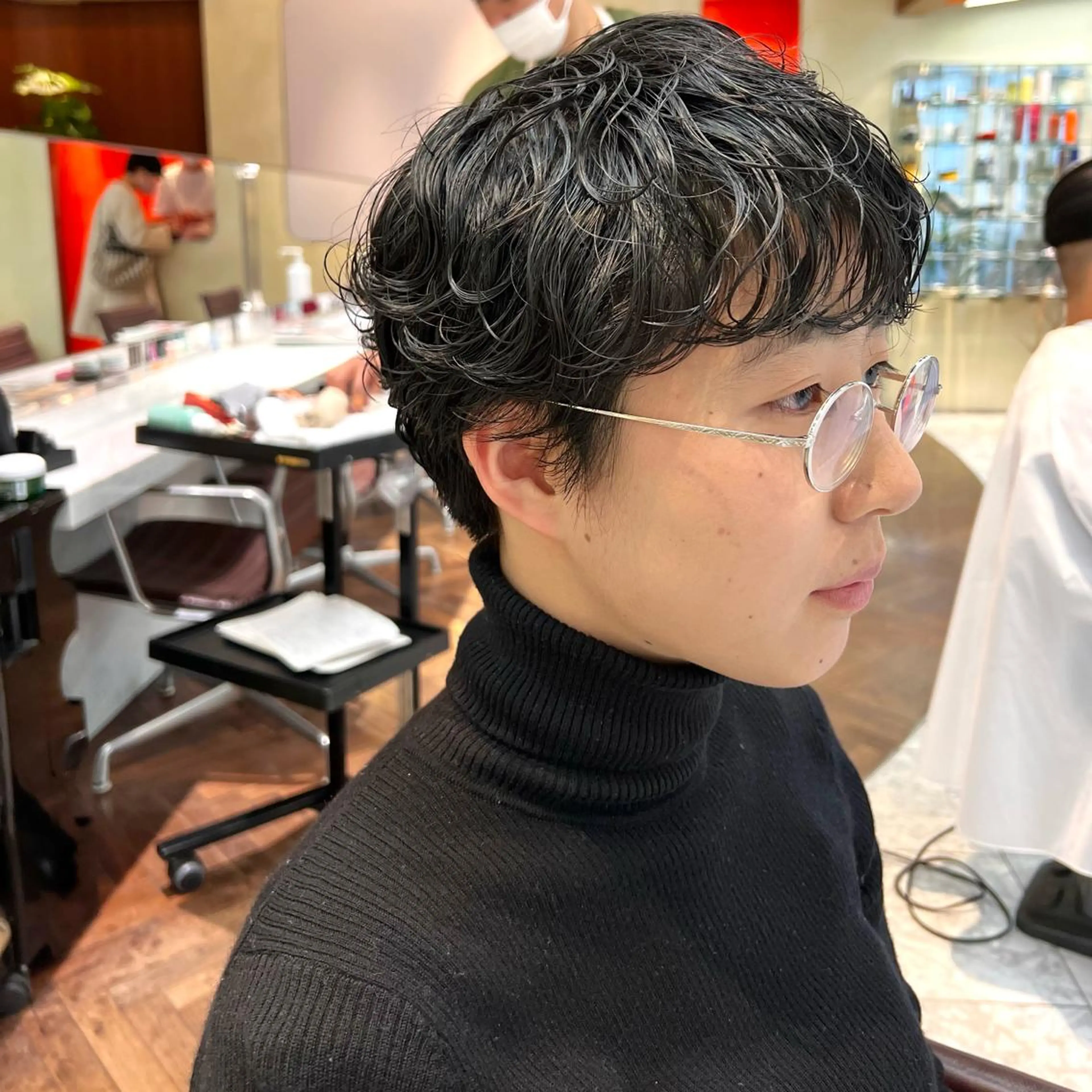ショート パーマ tokute Takahashiのヘアスタイル