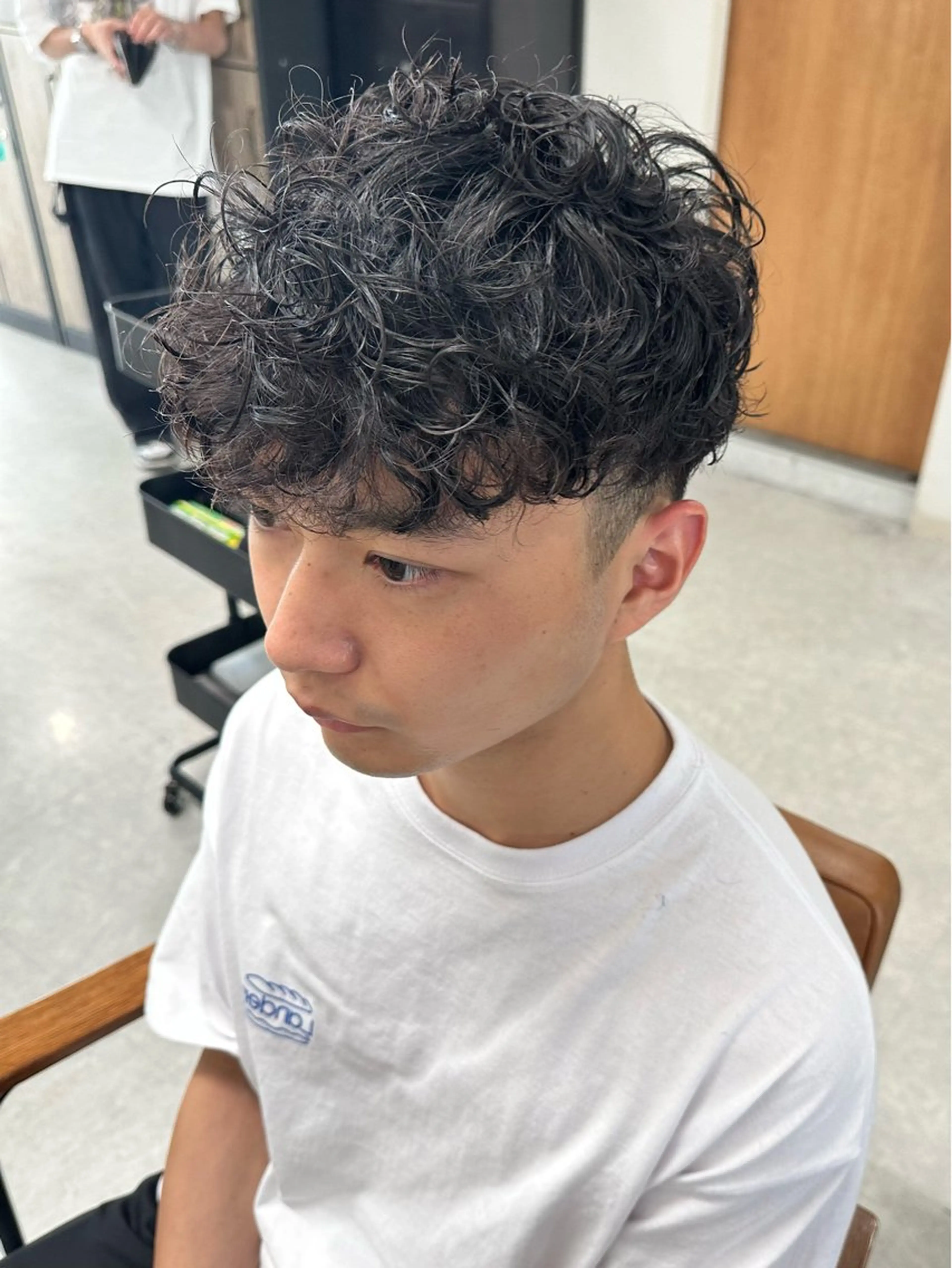 ショート パーマ メンズ メンズ似合わせ🪞 副店長 kotoriのヘアスタイル